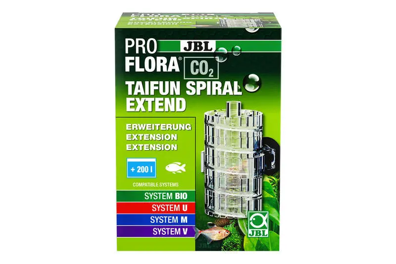 JBL PROFLORA CO2 TAIFUN SPIRAL EXTEND, kit d’extension pour réacteur CO²