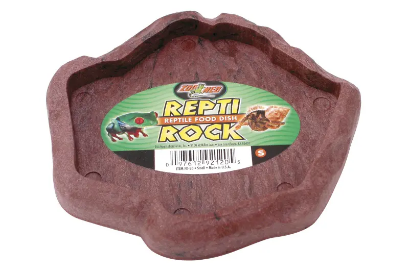 Zoomed Repti Rock Food Dish Small, gamelle