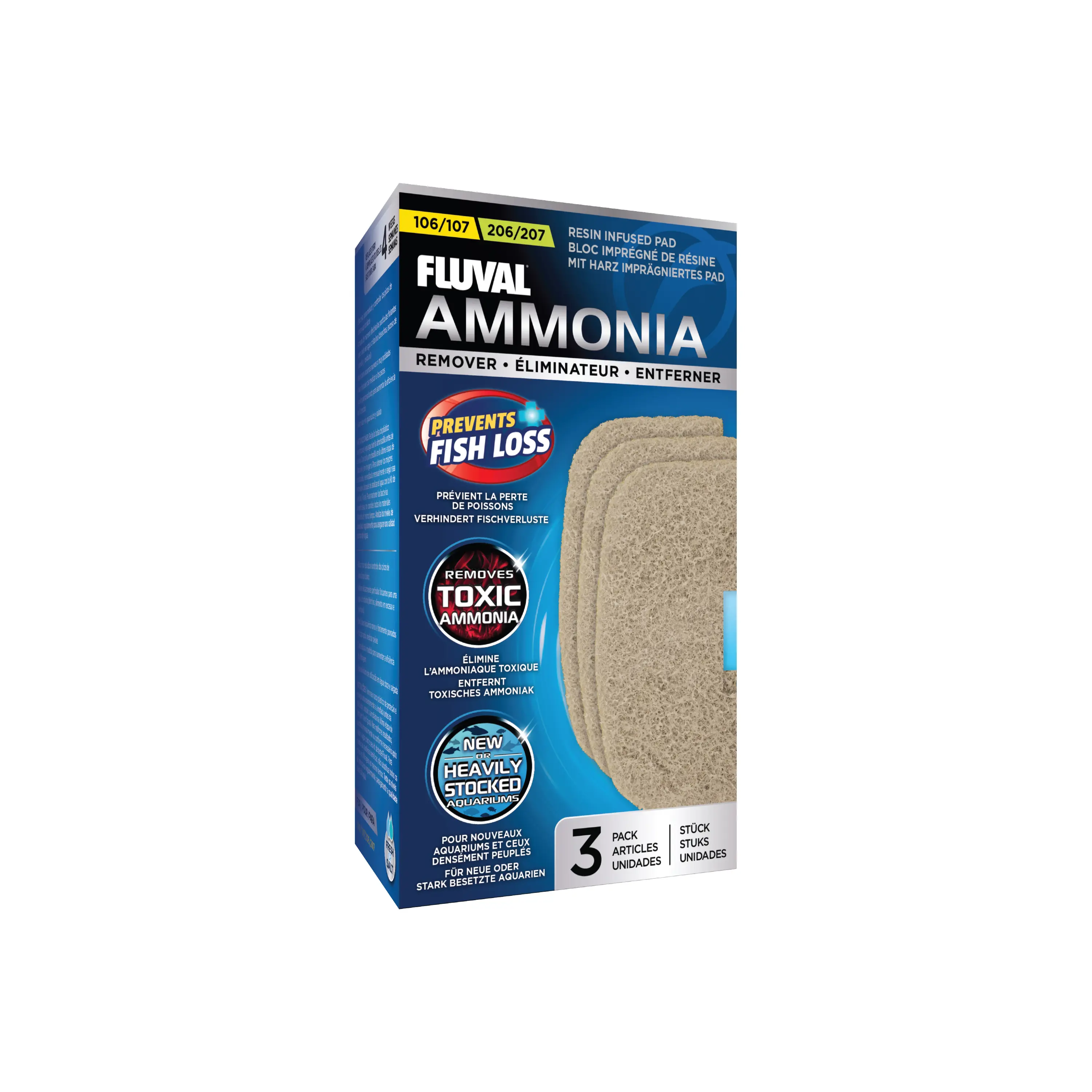 Fluval 107/207 Éliminateur d’ammoniac