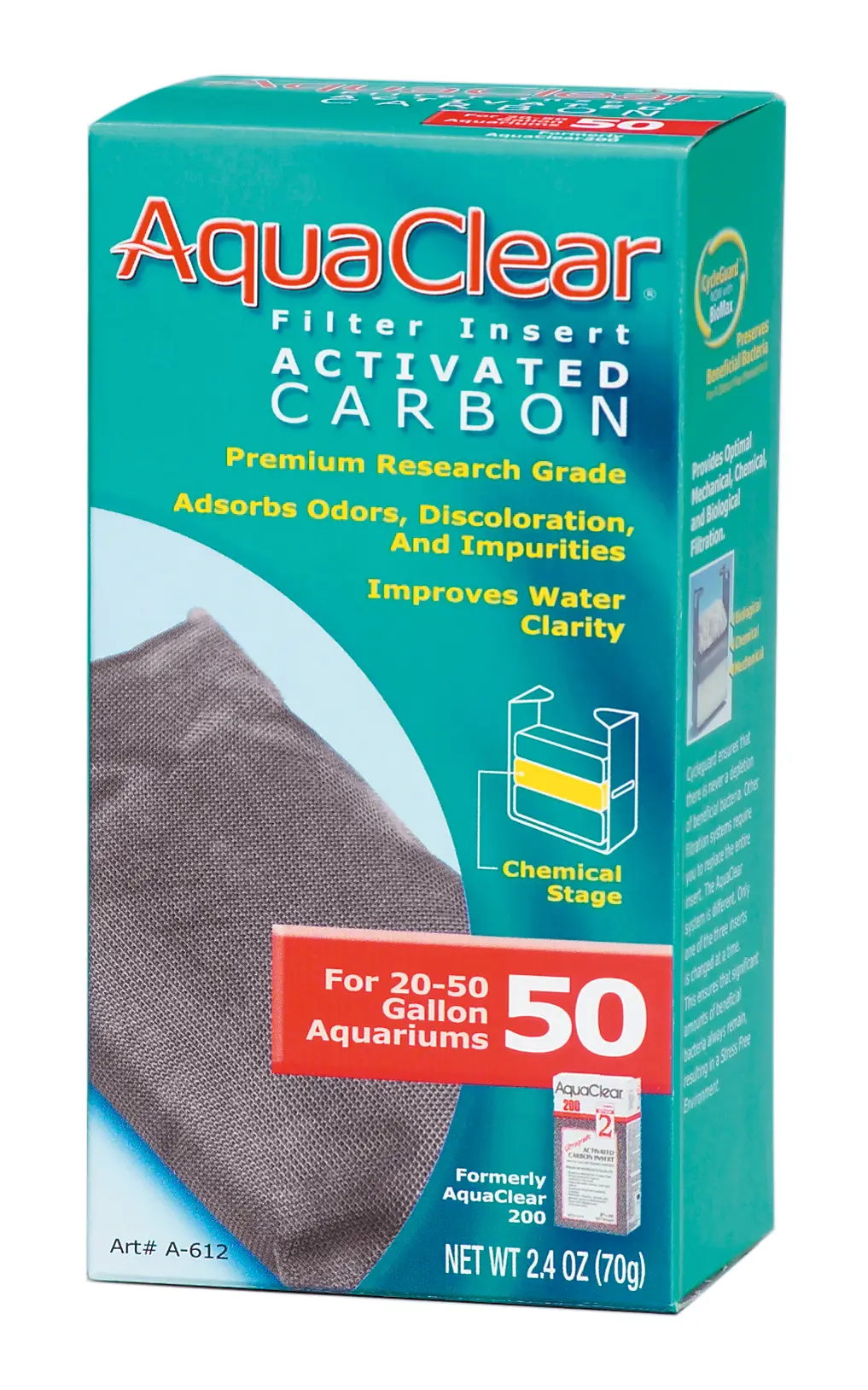 Cartouche de charbon Aqua Clear 200