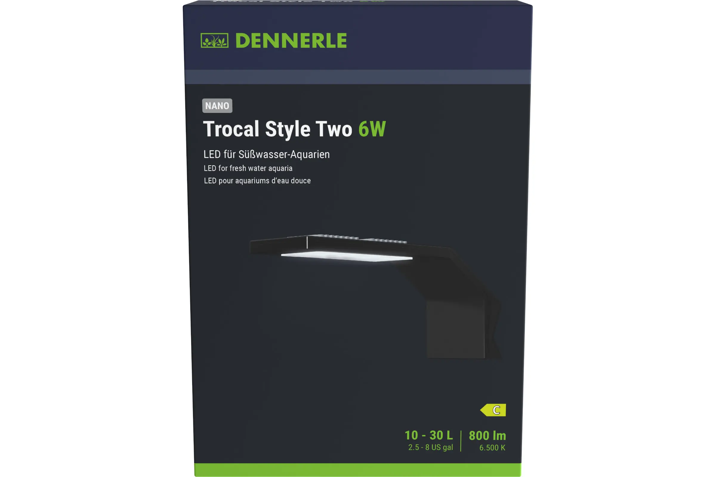 Dennerle Trocal Style Two (6 W), rampe LED pour aquarium (article en fin de série)