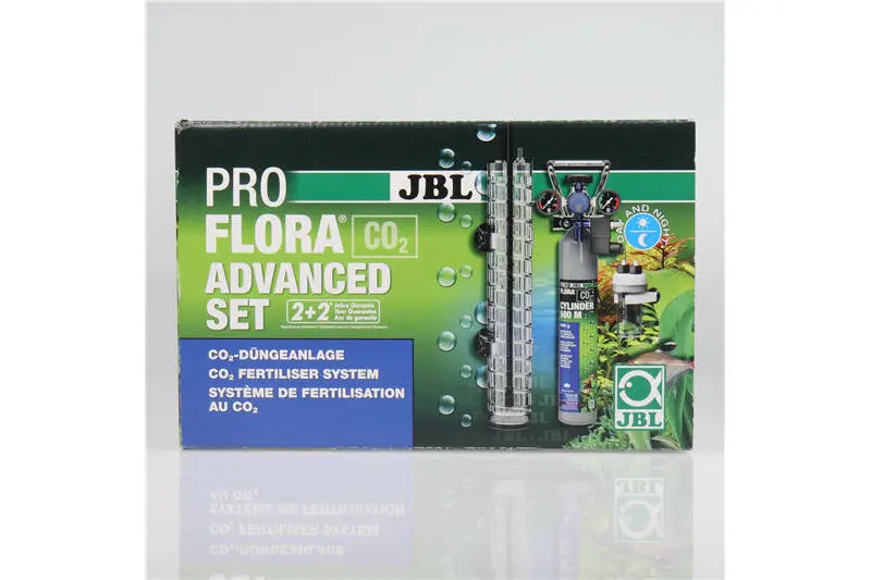 JBL PROFLORA CO2 ADVANCED SET M, système CO2 rechargeable jusqu’à 600 l