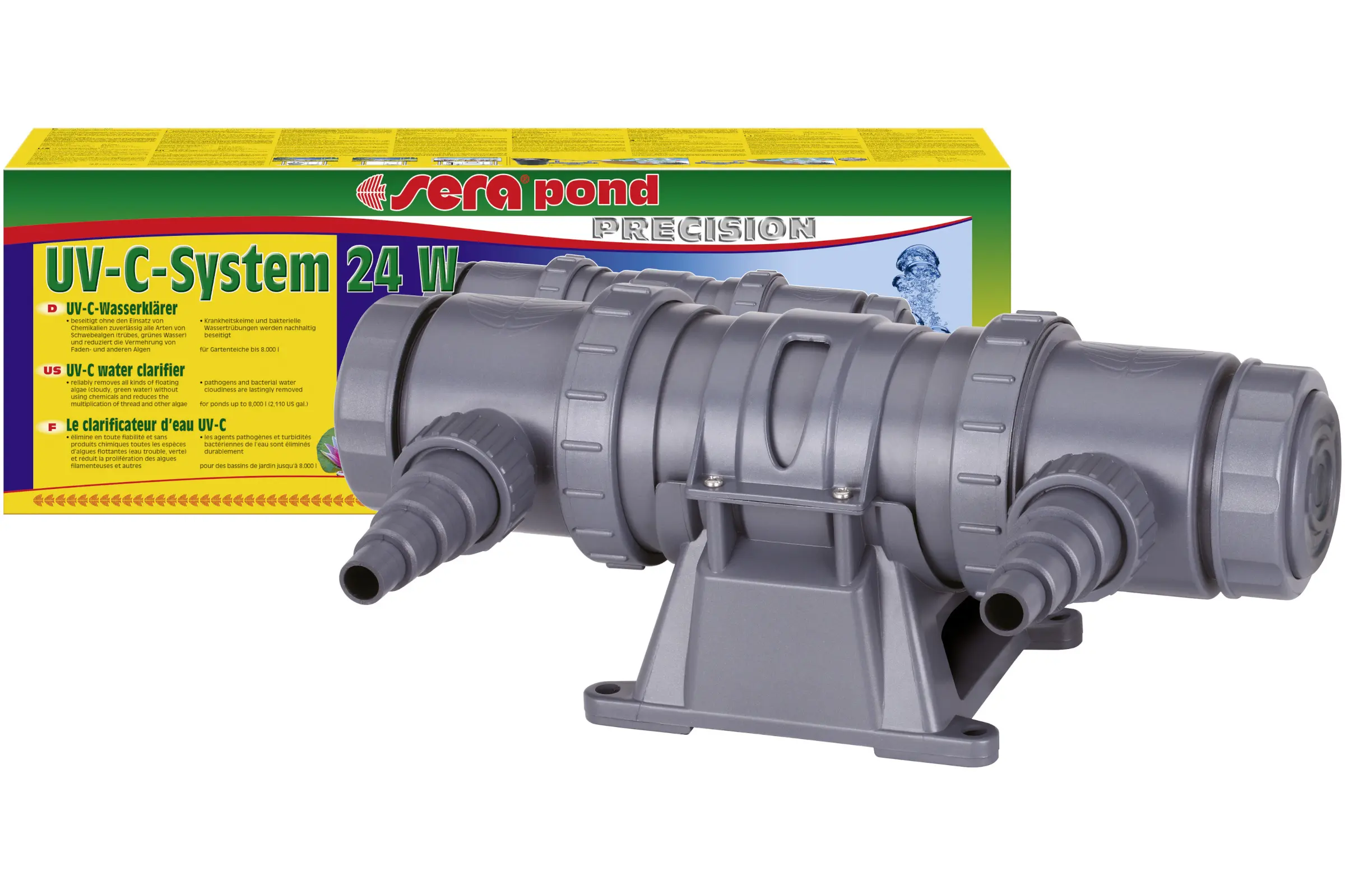 Sera système UV-C, clarificateur d’eau UV, 24 W