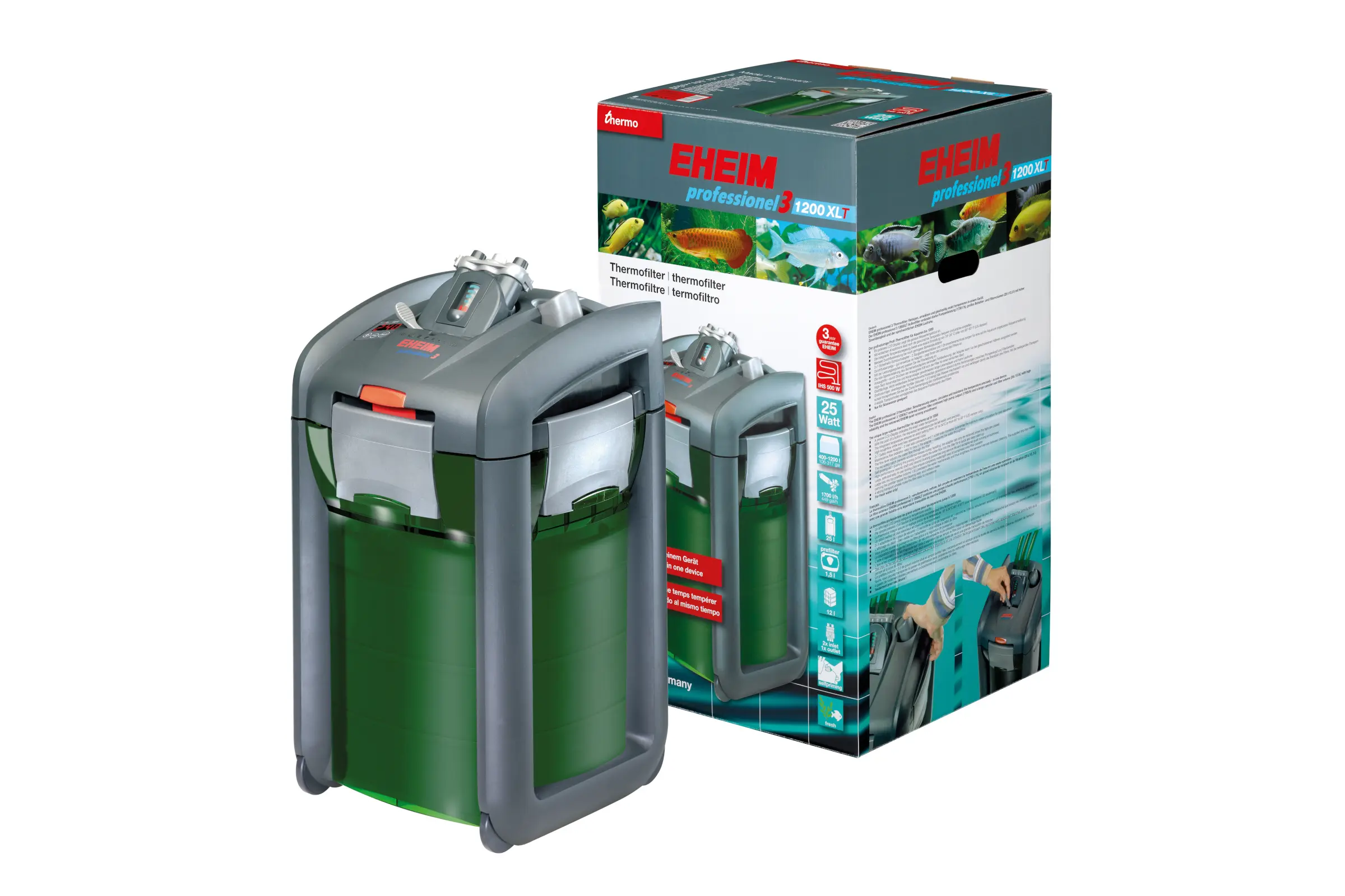 Eheim professionel 3 1200XLT, filtre externe thermo