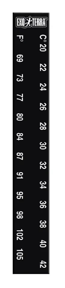 Thermomètre numérique Exo Terra 2