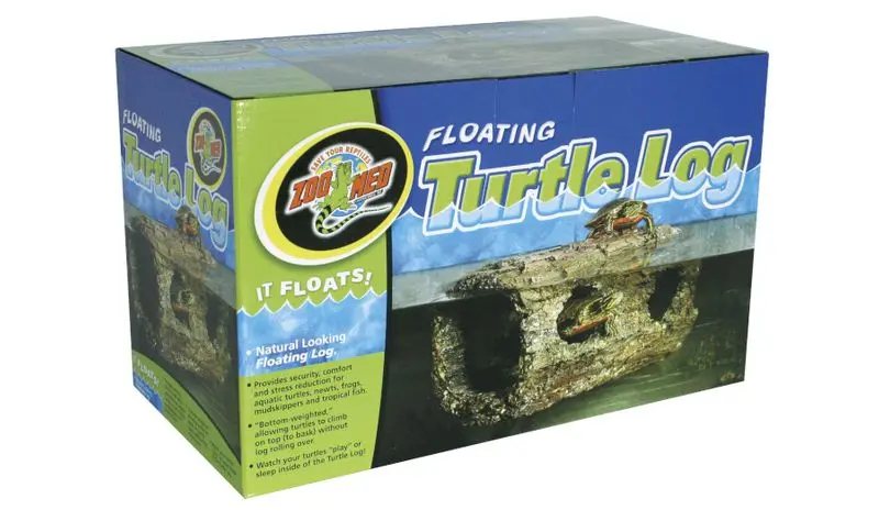 Zoomed Floating Turtle Log, grotte aspect tronc d’arbre