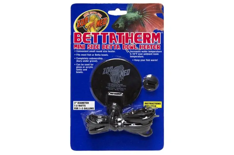 Zoomed BettaTherm Betta Heater, mini-chauffage