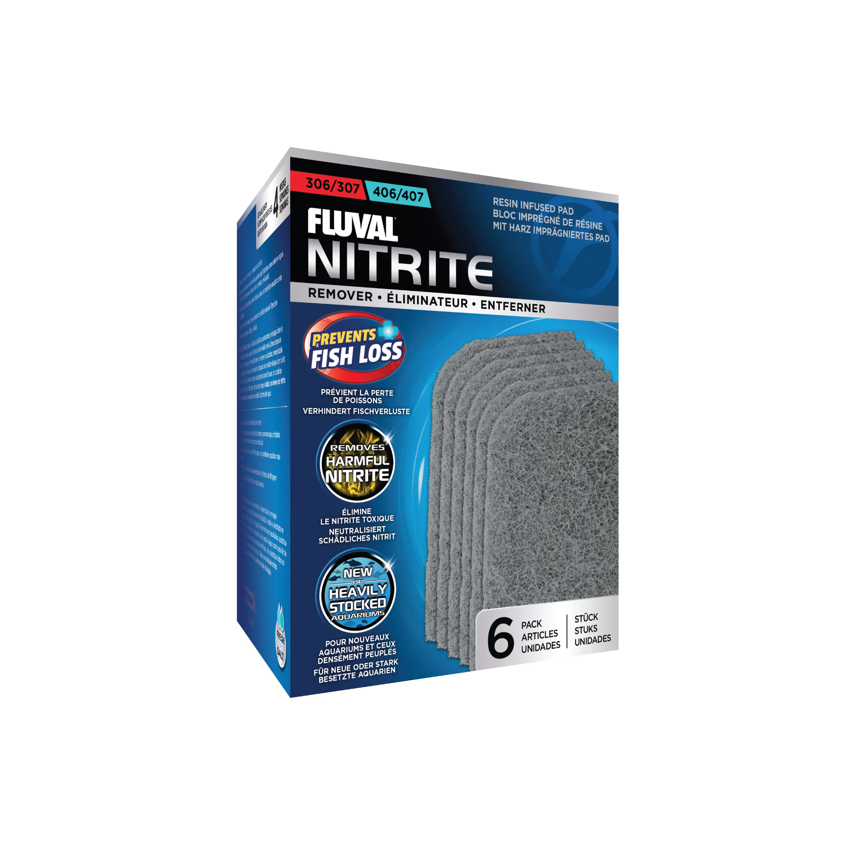 Fluval éliminateur de nitrites 307/407
