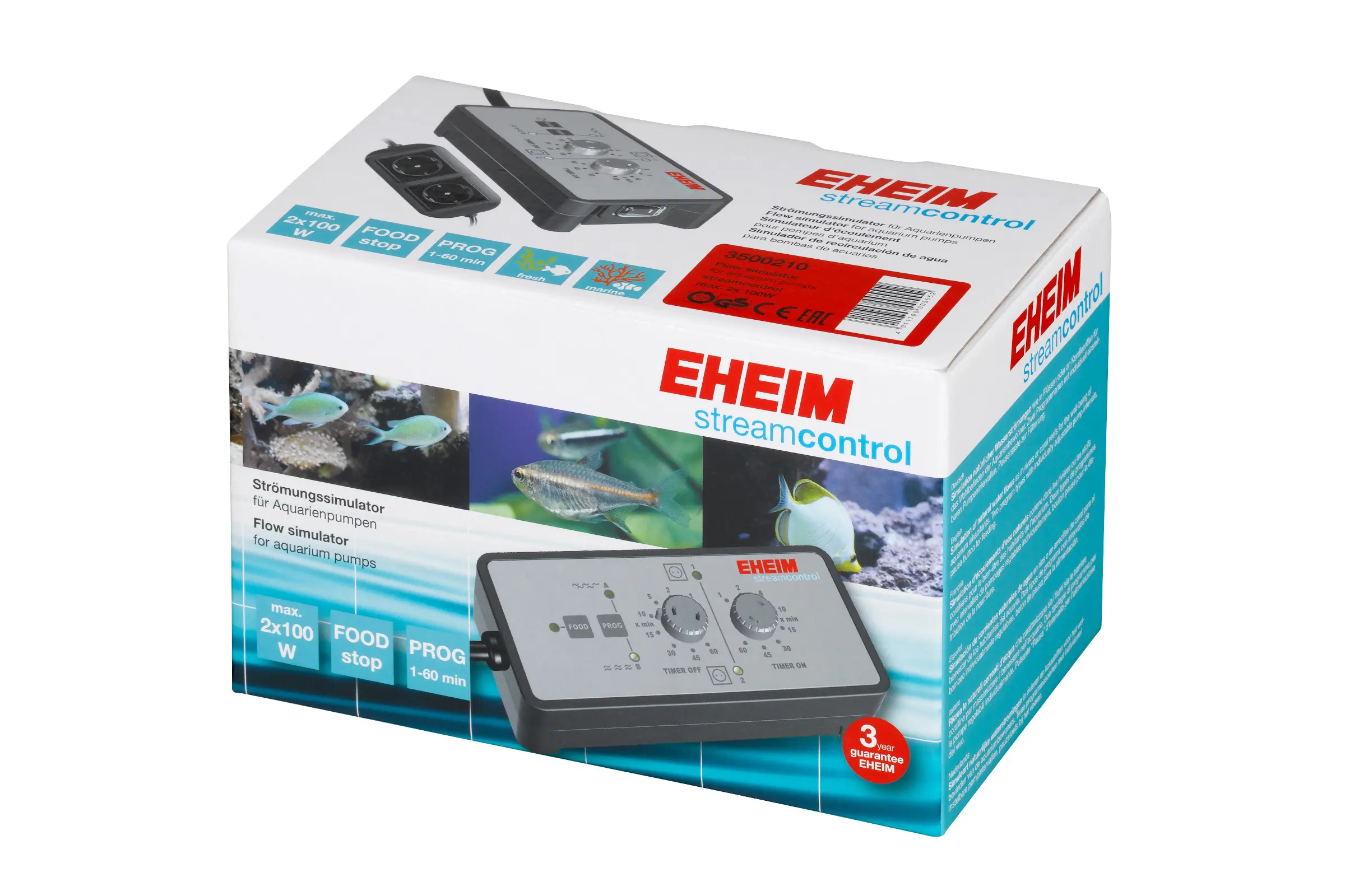 Eheim streamcontrol, simulateur de courant