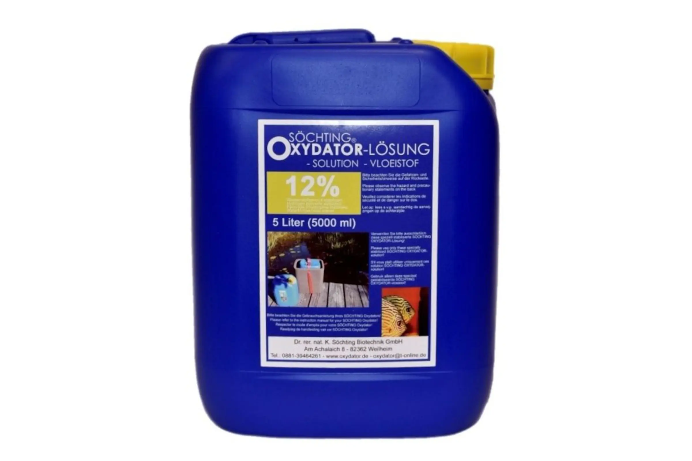 Solution Söchting Oxydator 12 %, bidon 5 L
