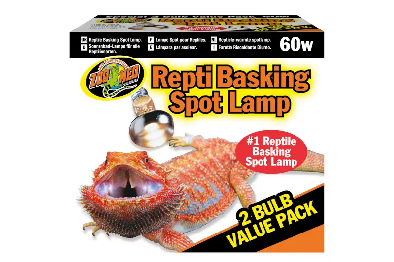 Zoomed Repti Basking Spot ValuePack, projecteur chauffant, 60 W, 2 pièces