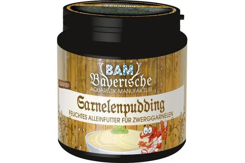 BAM Pudding pour crevettes, aliment humide pour invertébrés, 100 g