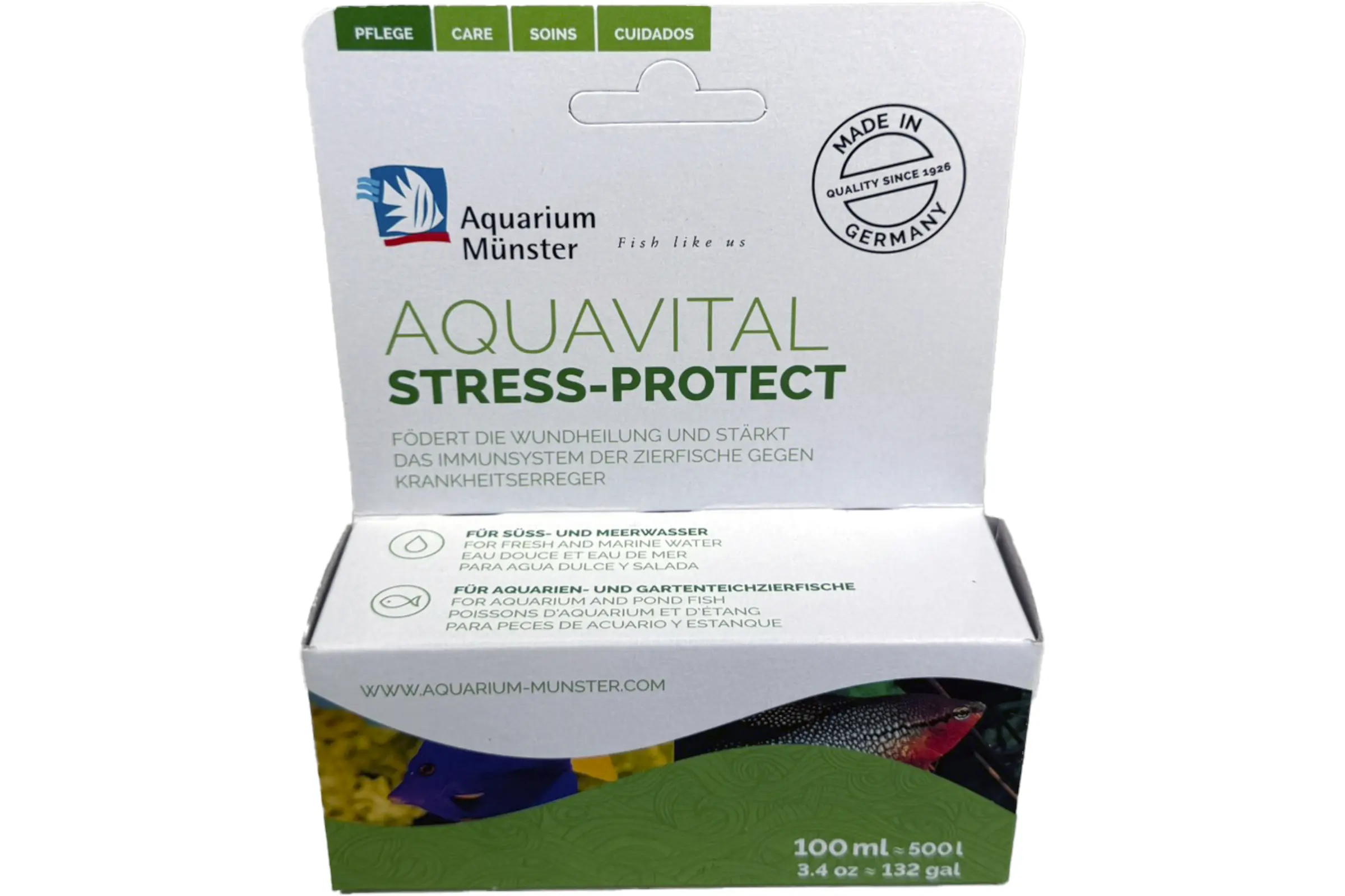 Aquarium Münster Aquavital Stress-Protect Packung 100 ml