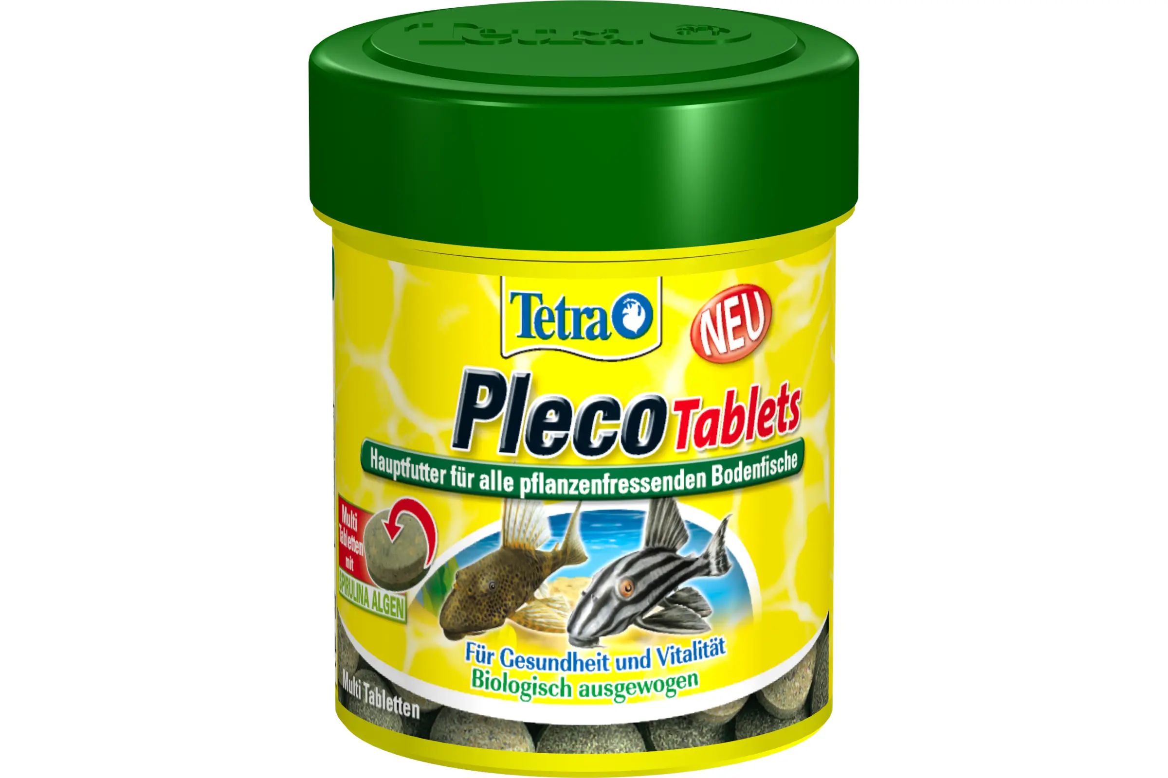 Tetra Pleco Tablets, tablettes d’aliment principal, avec 120 et 275 tablettes