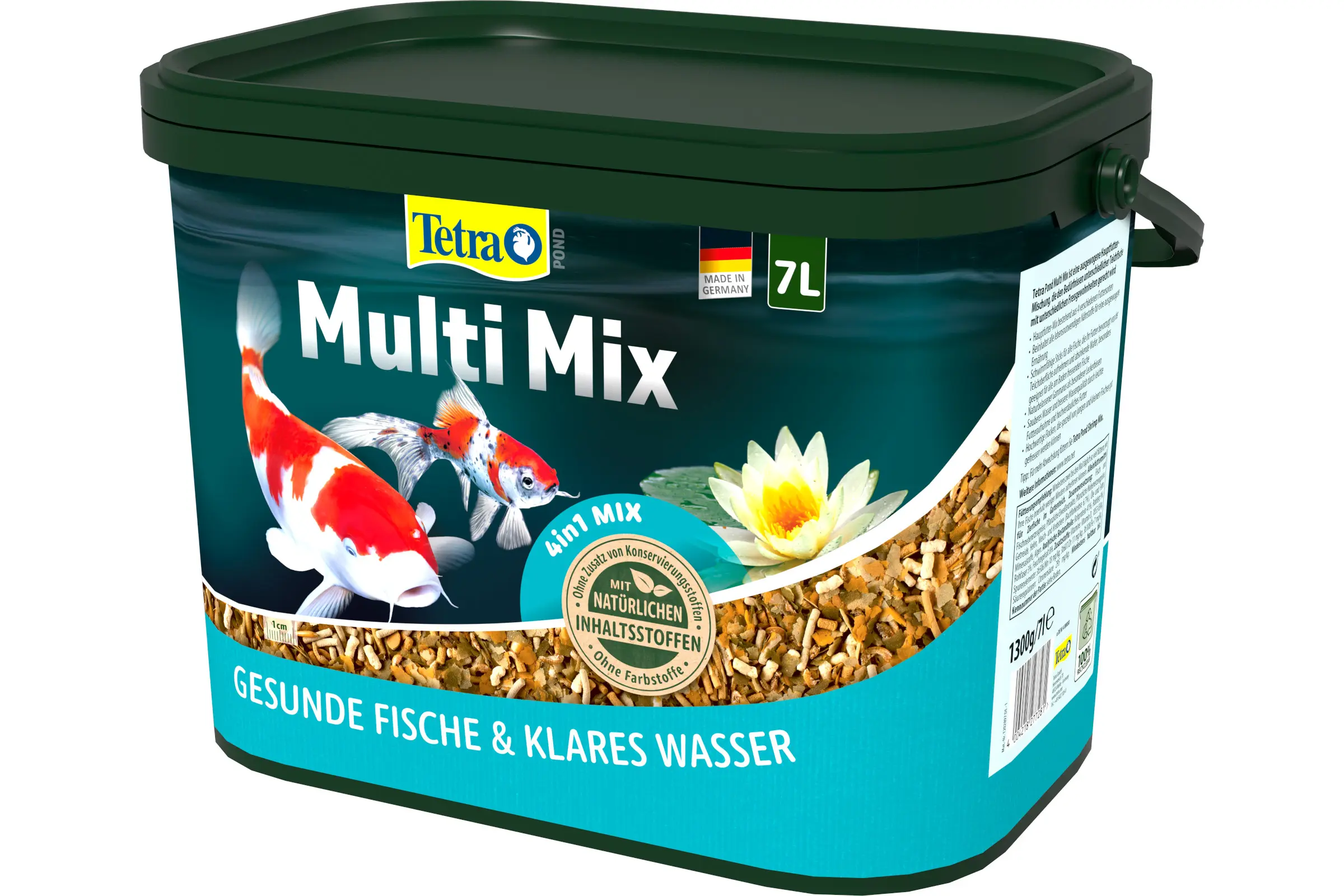 Tetra Pond Multi Mix, mix d’aliment complet, 7 litres