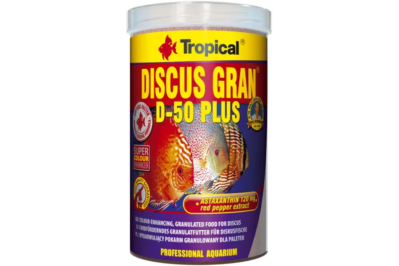 Tropical Discus Gran D-50 Plus1, 1 litre