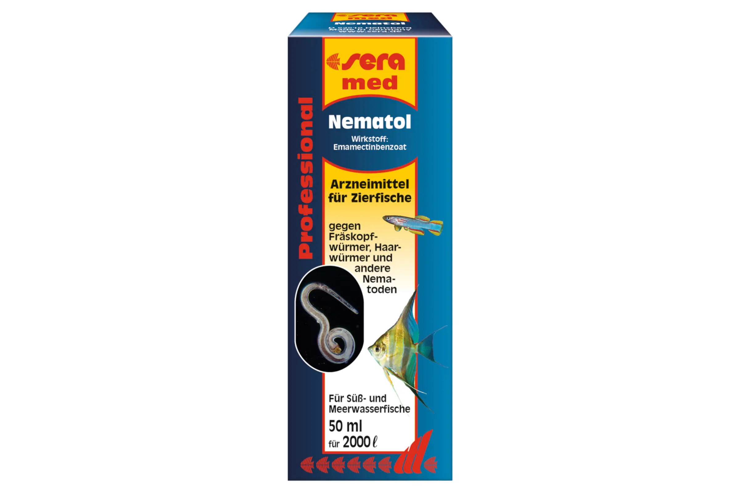 Sera med Professional Nematol, vermifuge, 50 ml