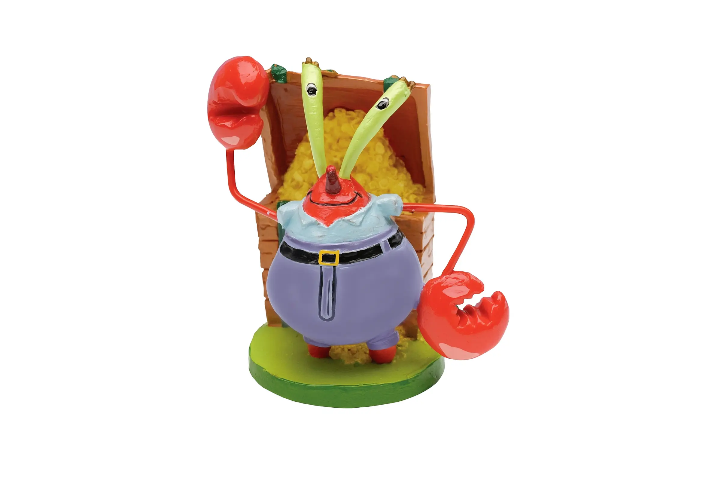 Penn-Plax Mr. Krabs, décoration d’aquarium SpongeBob, 5 cm
