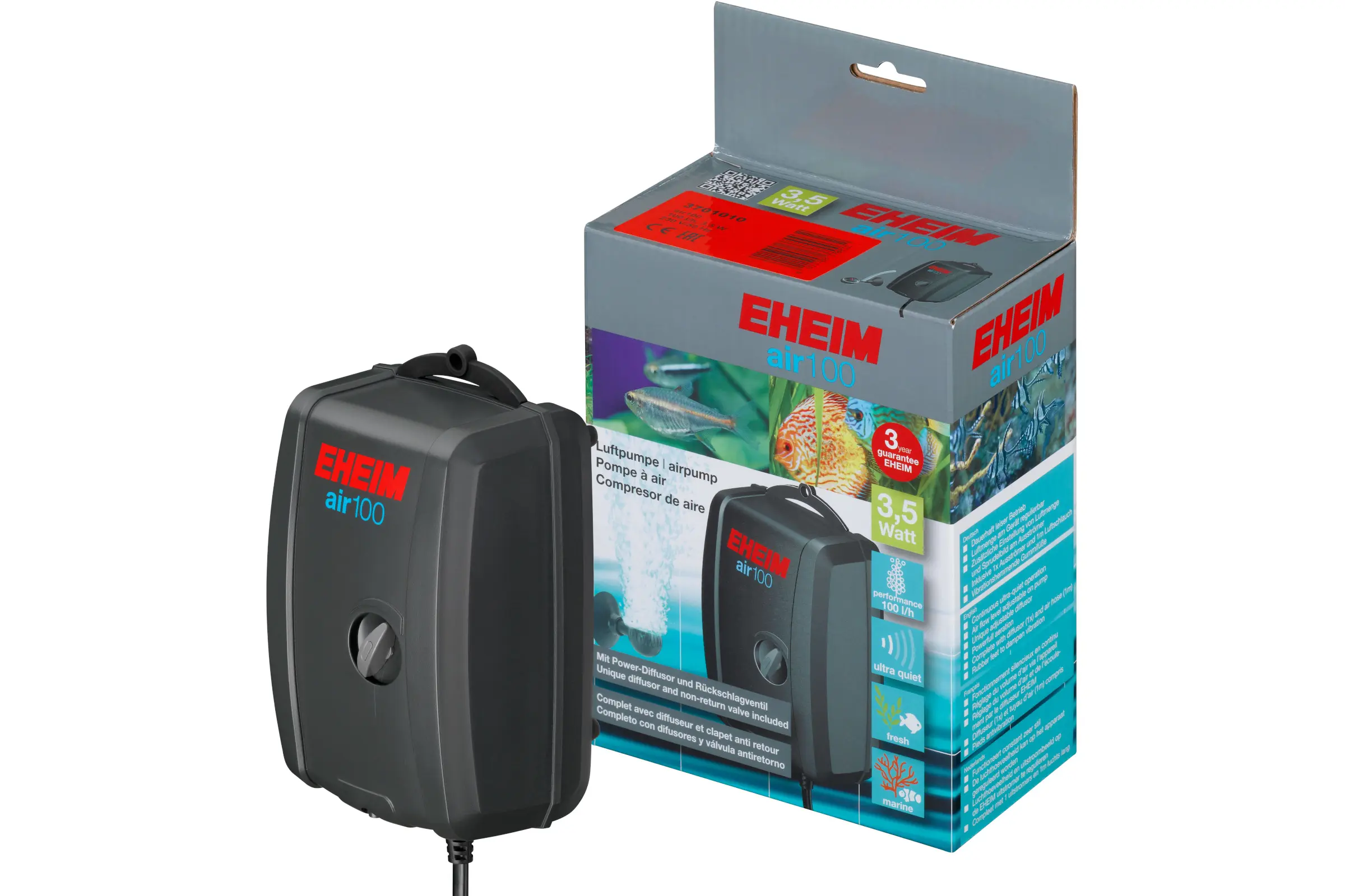 Eheim air100 Set, pompe à membrane