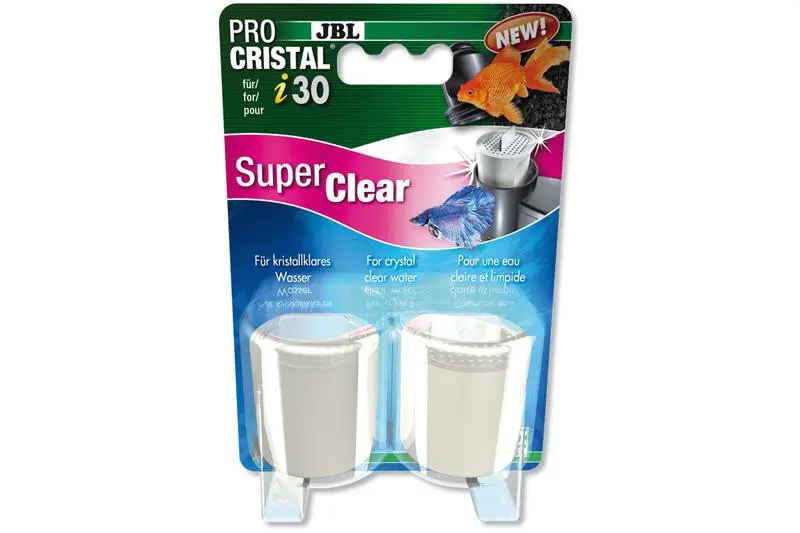 JBL ProCristal i30 SuperClear, double pack, matériau filtrant spécial