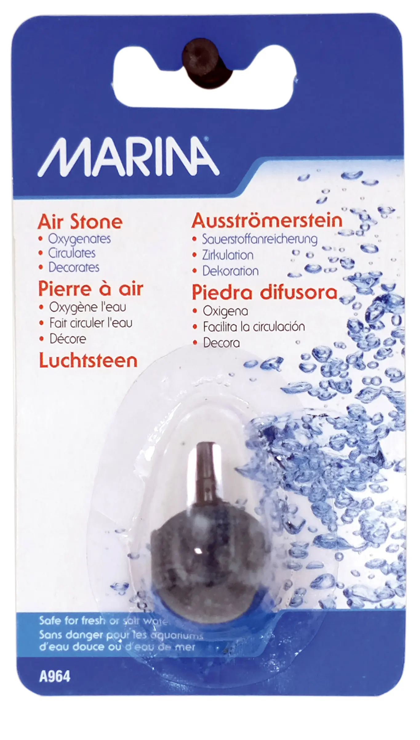 Marina Aqua Fizzzz Pierre diffuseuse boule petite