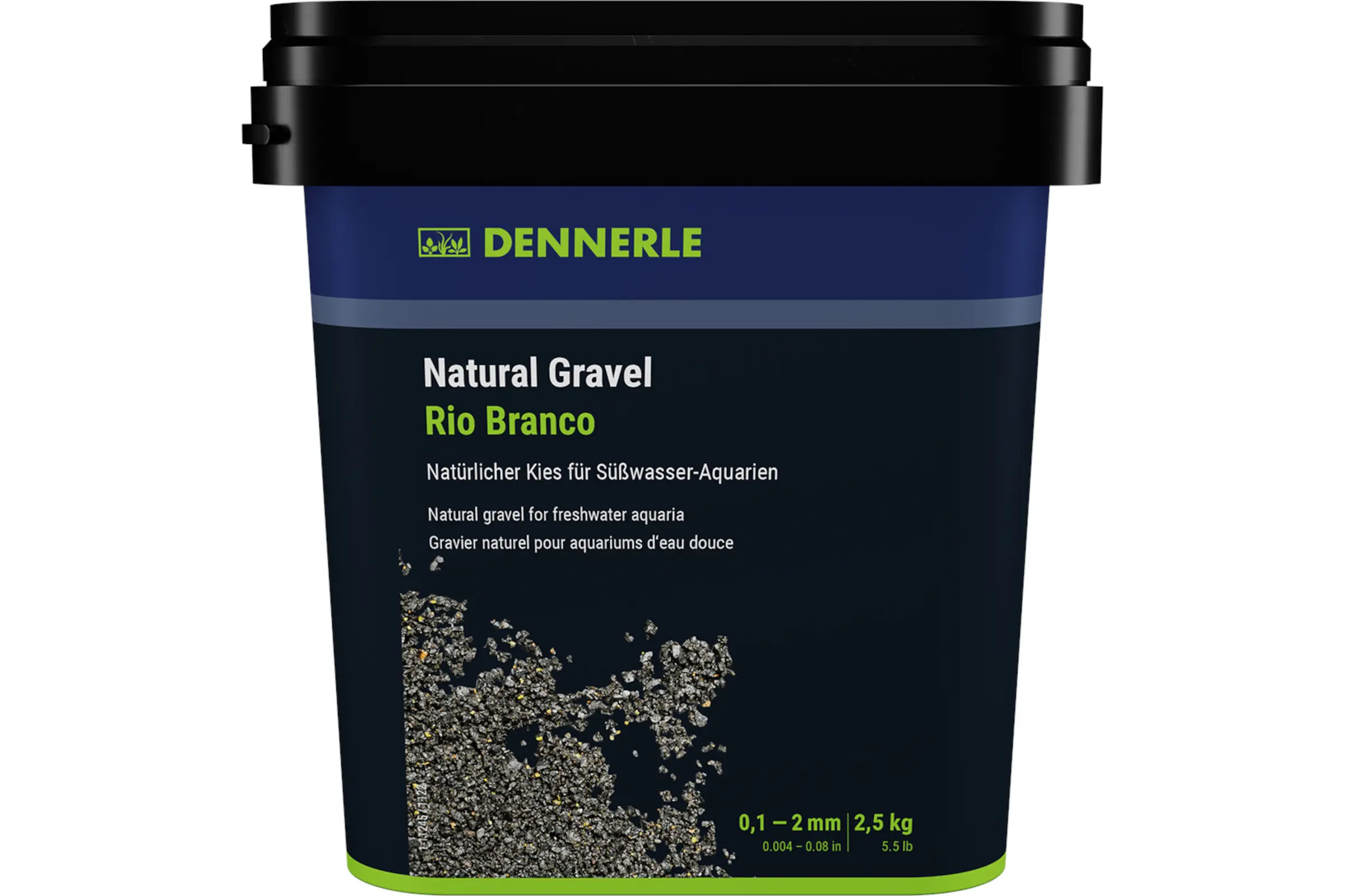 Dennerle Natural Gravel Rio Branco, 0,1 - 2 mm (article en fin de série)