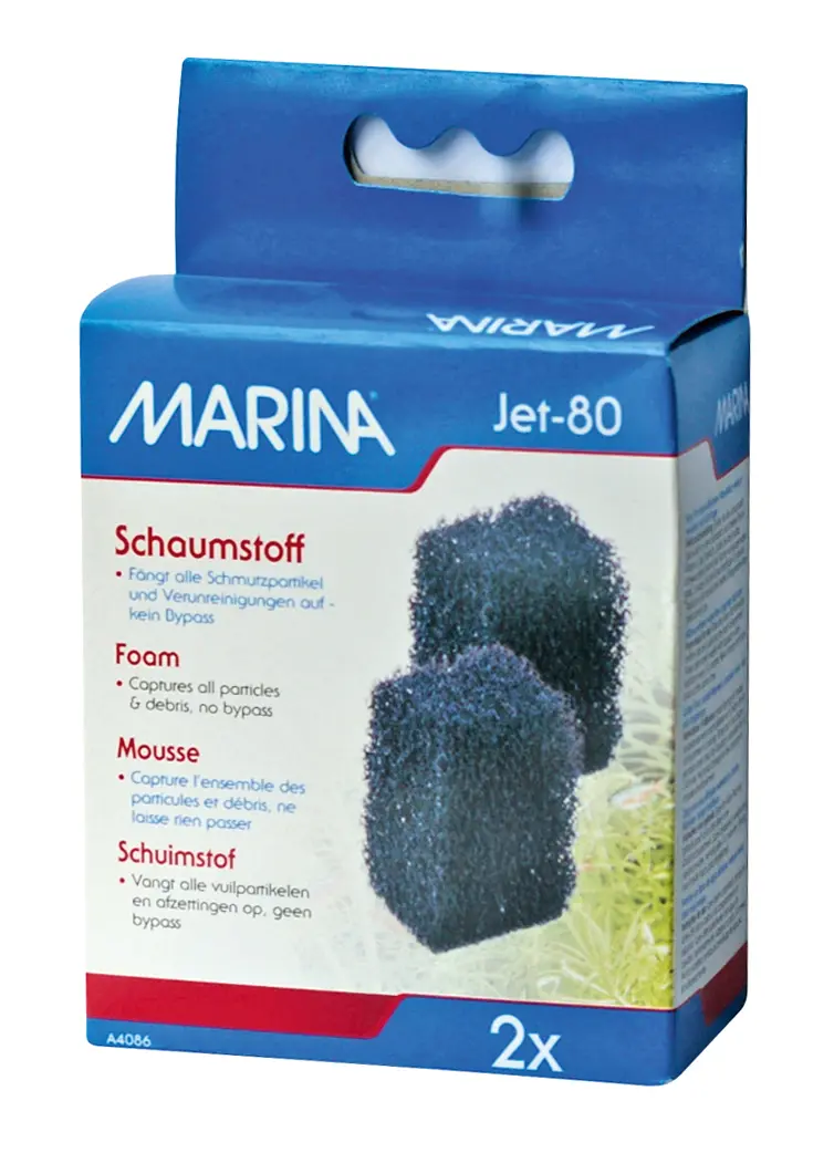 Filtre éponge de rechange Marina Jet 80 lot de 2