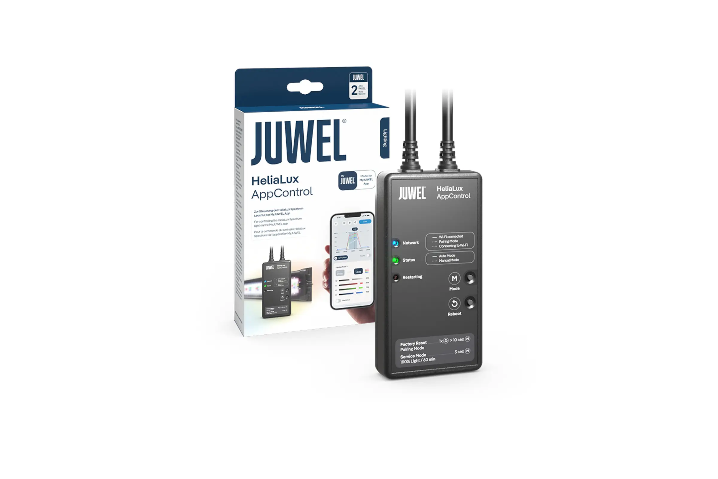 Juwel HeliaLux AppControl, contrôleur Spectrum