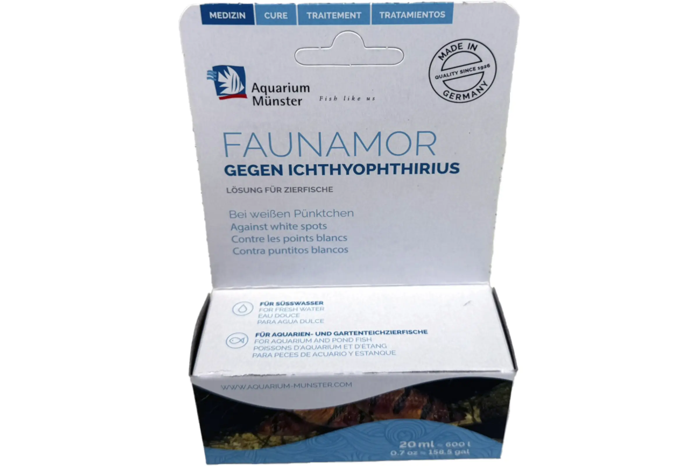 Packung Faunamor gegen Ichthyophthirius, 20 ml