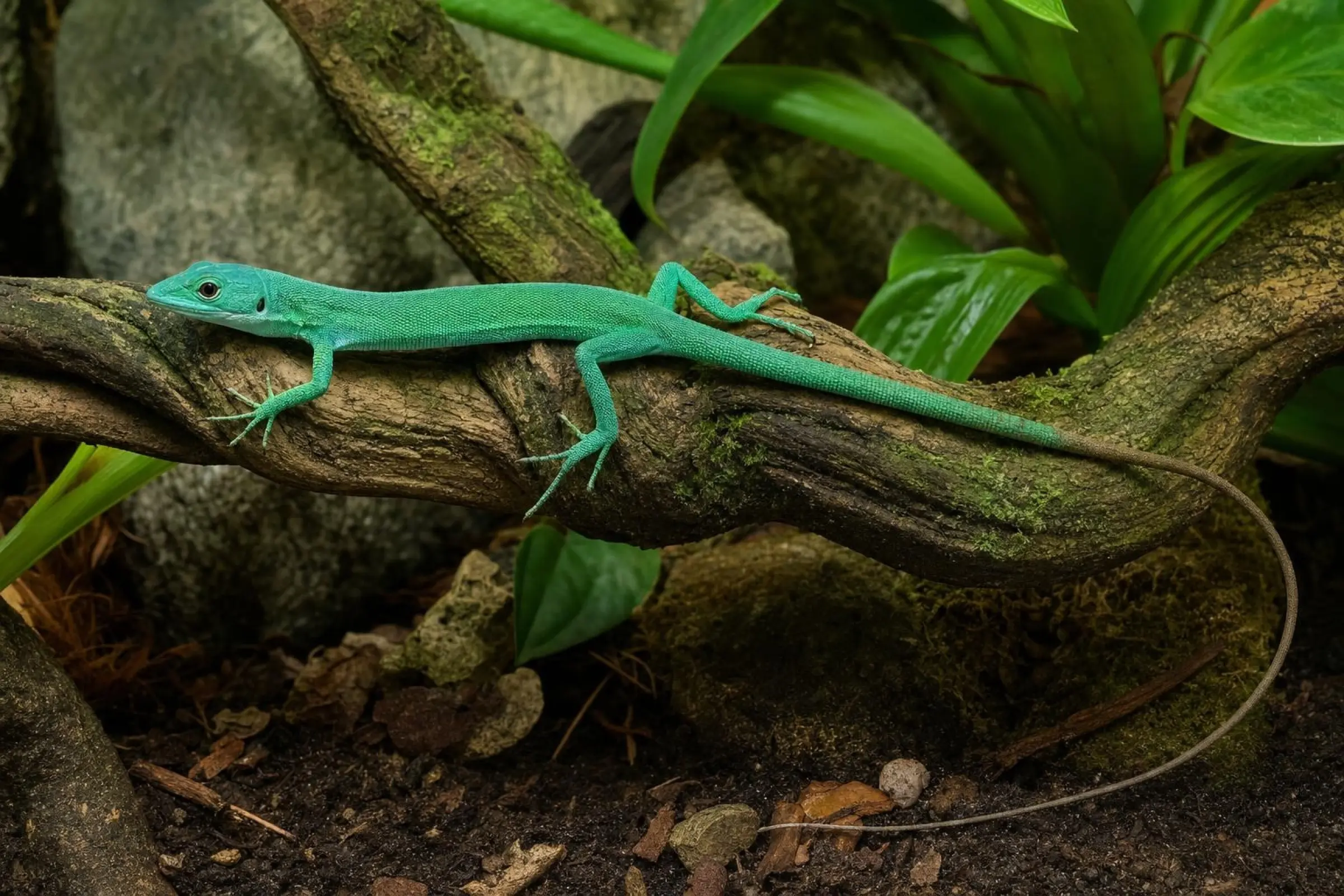 Baumeidechse verte, Gastropholis prasina