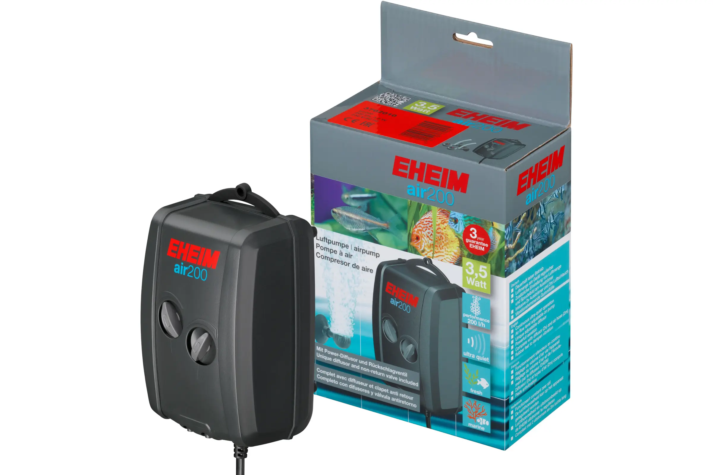 Eheim air200 Set, pompe à membrane