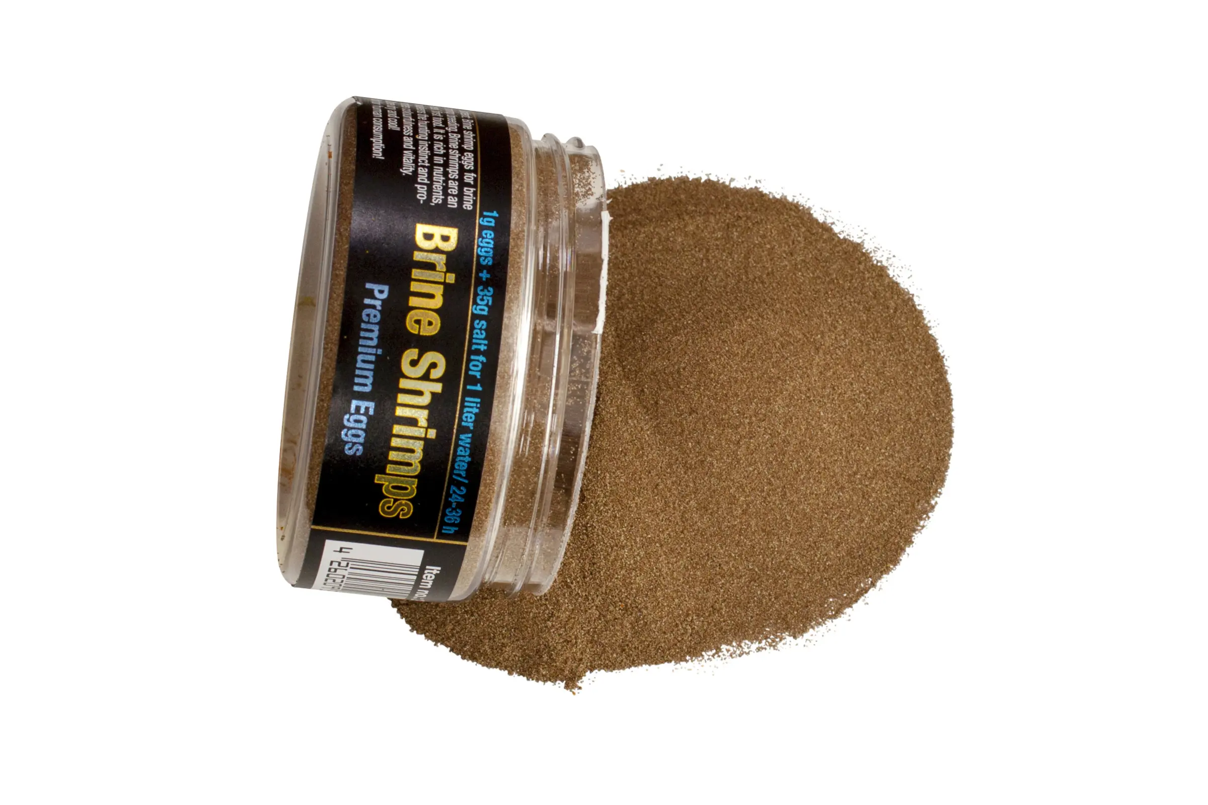 Discusfood Brine Shrimps Œufs d’artémias Premium, 50 g