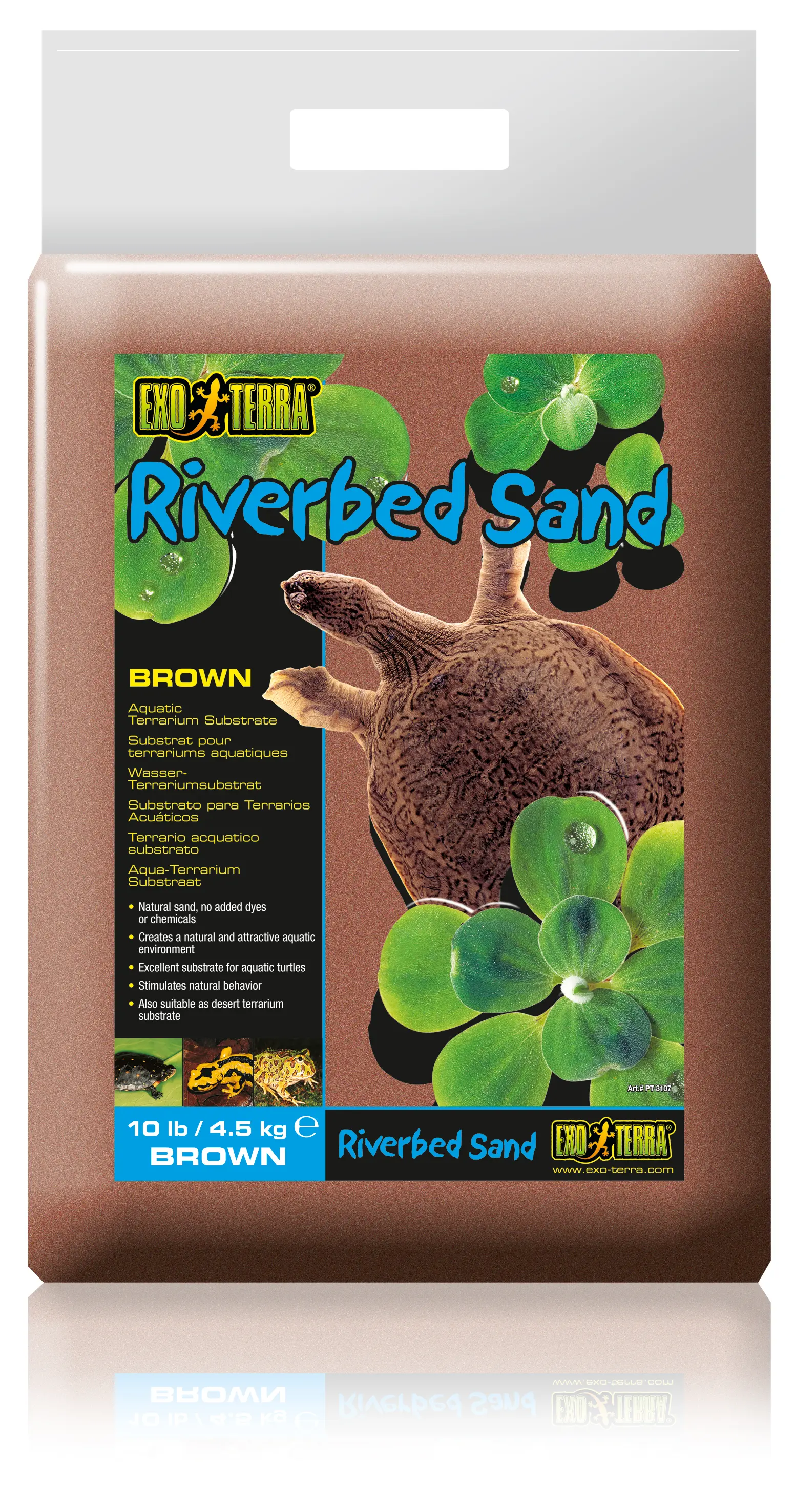 Exo Terra Riverbed Sand 4,5 kg sable pour terrarium