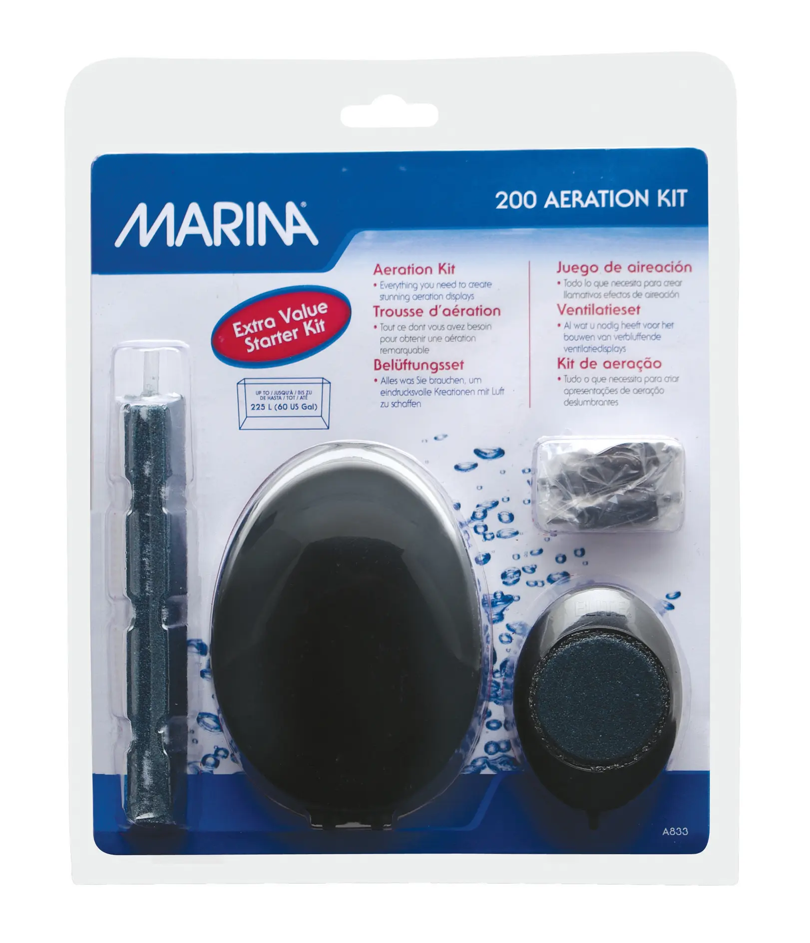 Kit d’aération Marina (ensemble) avec modèle 200