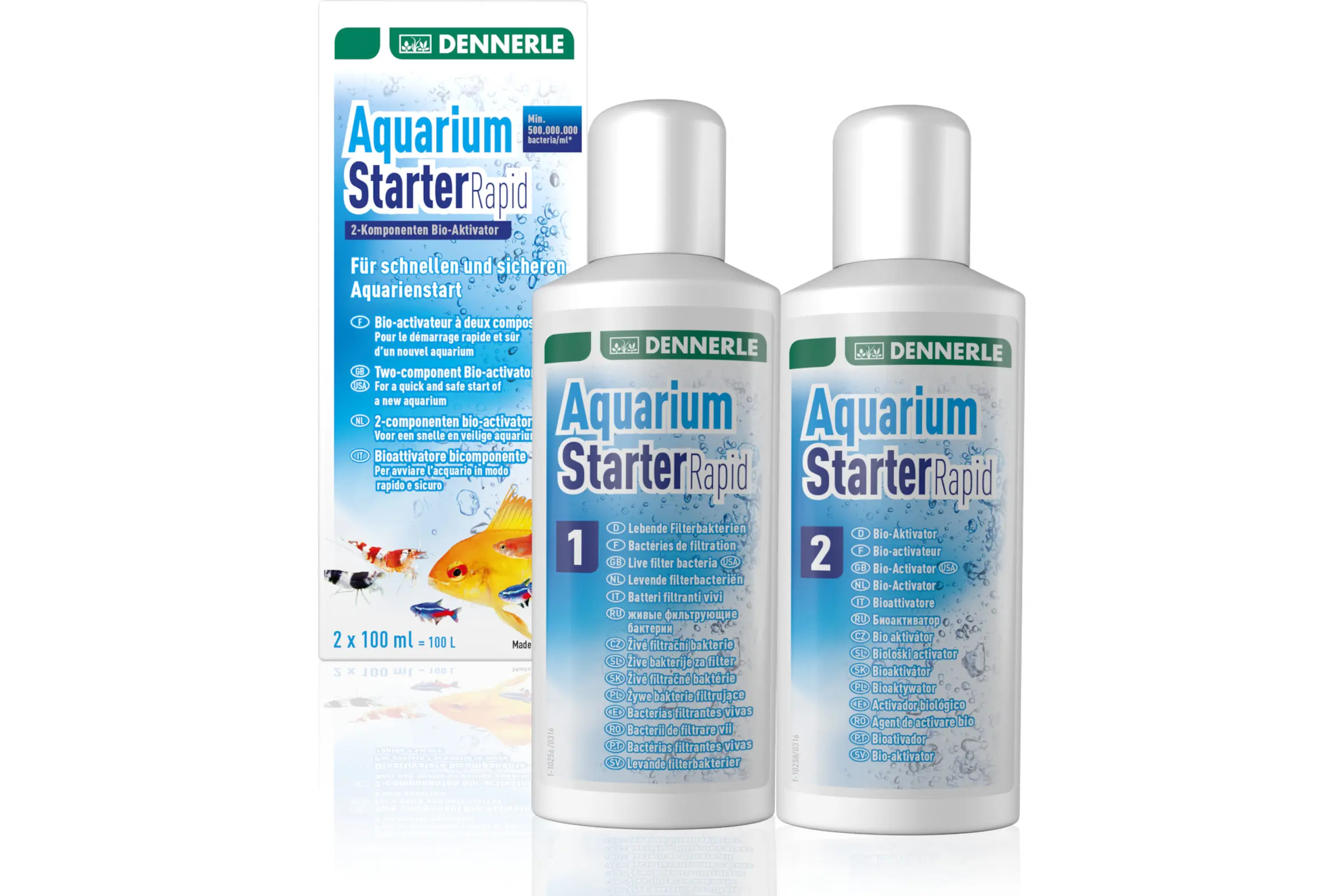 Dennerle Aquarium Starter Rapid, activateur de filtre, 200 ml 