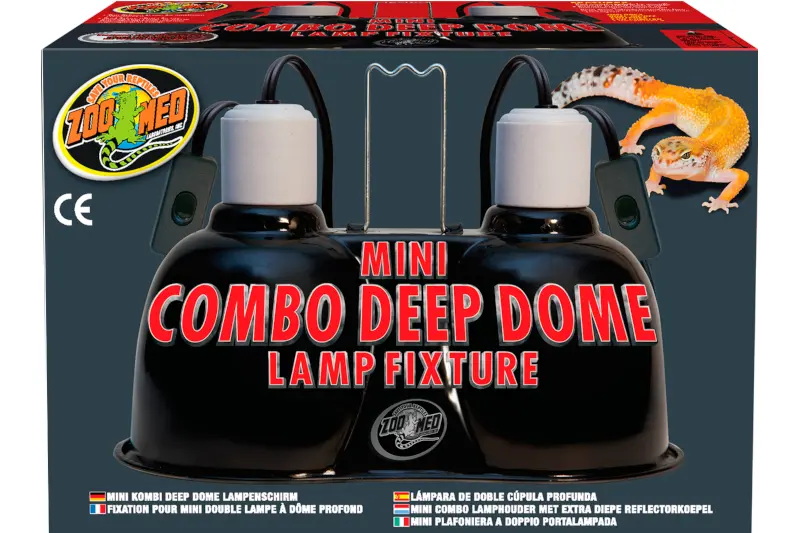 Zoomed Mini Combo Deep Dome Lamp Fixture, douille, max. 100 W, 2 pièces