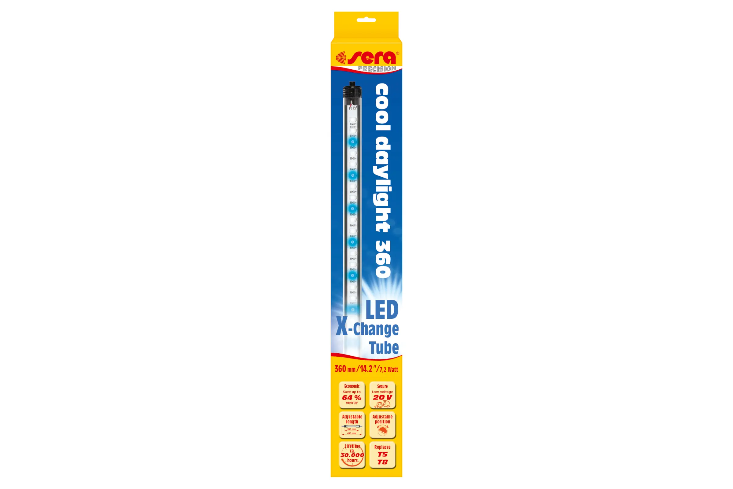 Sera LED X-Change Tube LED cool daylight, en 6 longueurs