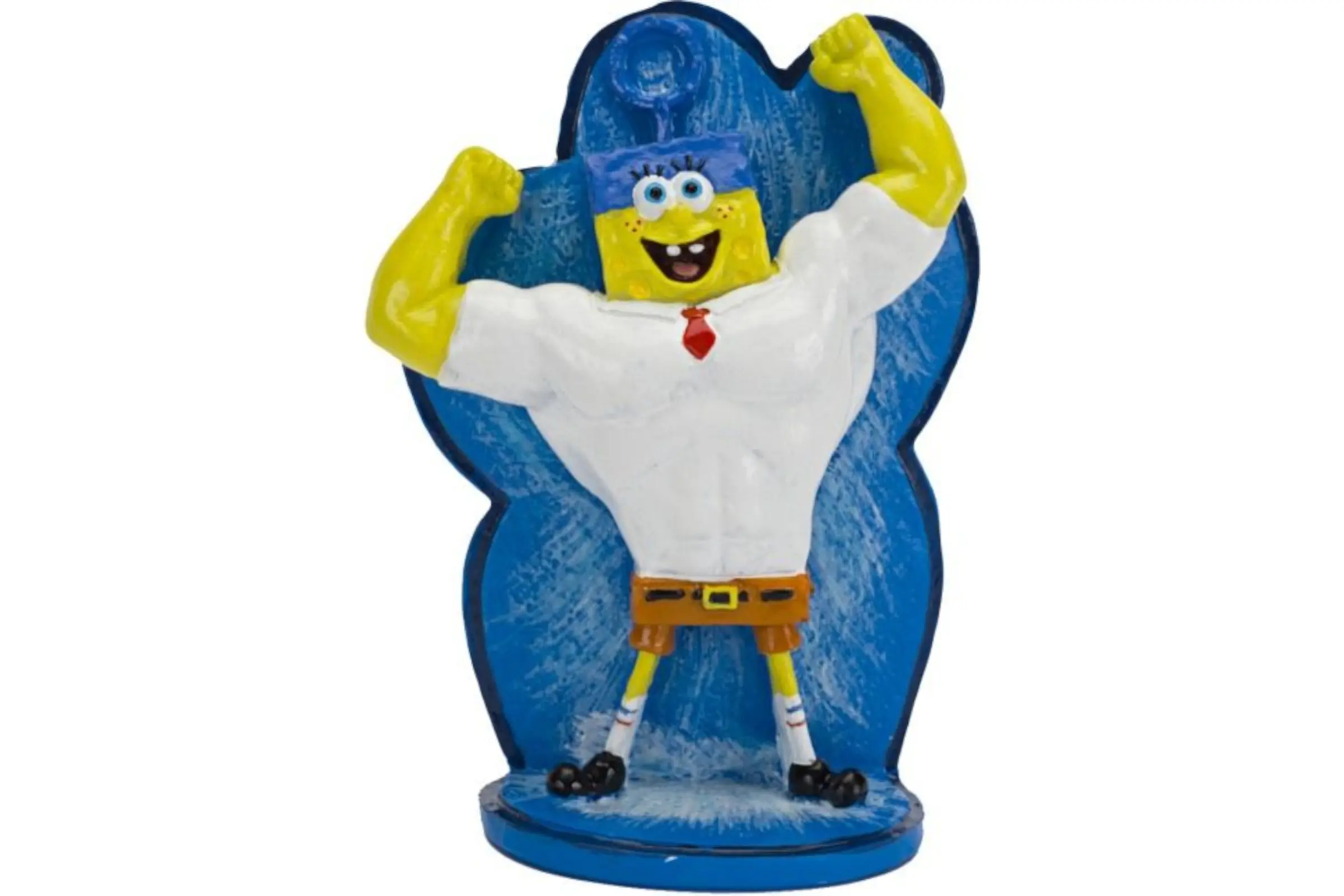 Penn-Plax SpongeBob Atlas, décoration d’aquarium, 8,9 cm