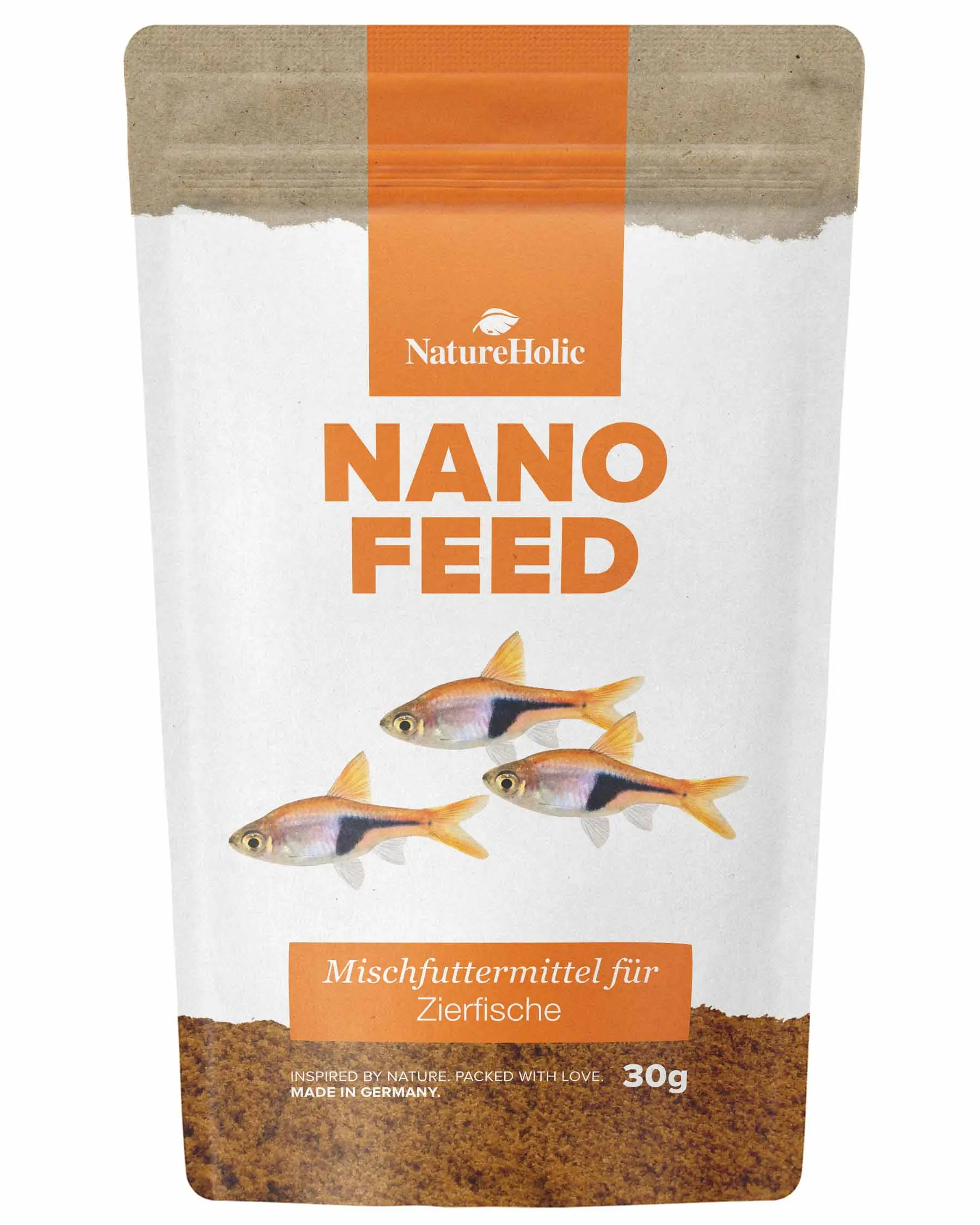NatureHolic Nanofeed, aliment spécial pour nano-poissons, 30 g