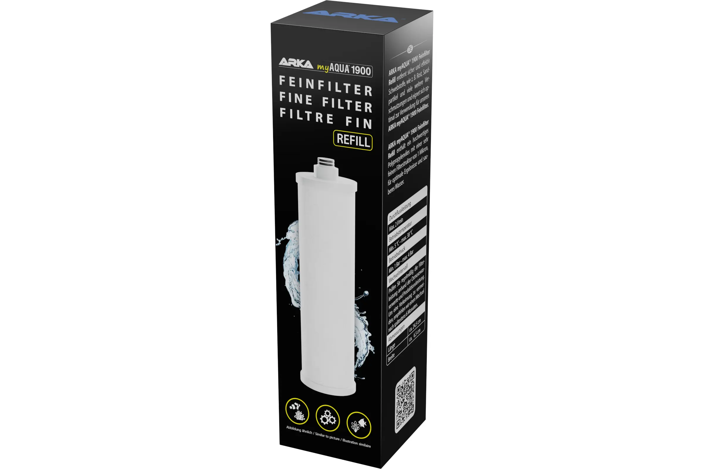 ARKA myAQUA 1900 Recharge de préfiltre fin