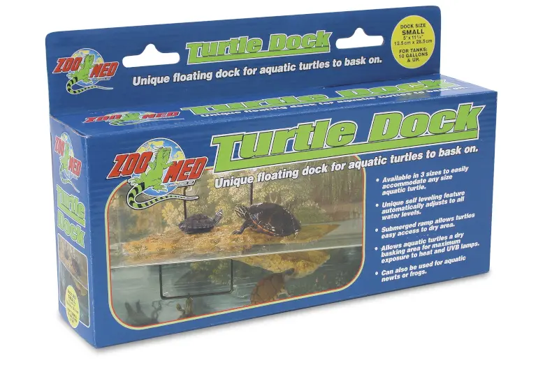 Zoomed Turtle Dock (taille 10 gal et plus) Small, îlot flottant