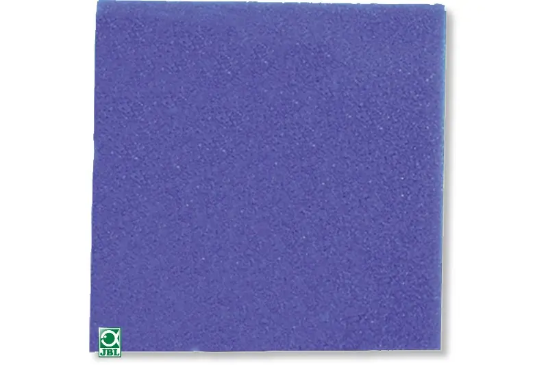 JBL mousse filtrante bleue grossière, 50 x 50 x 10 cm