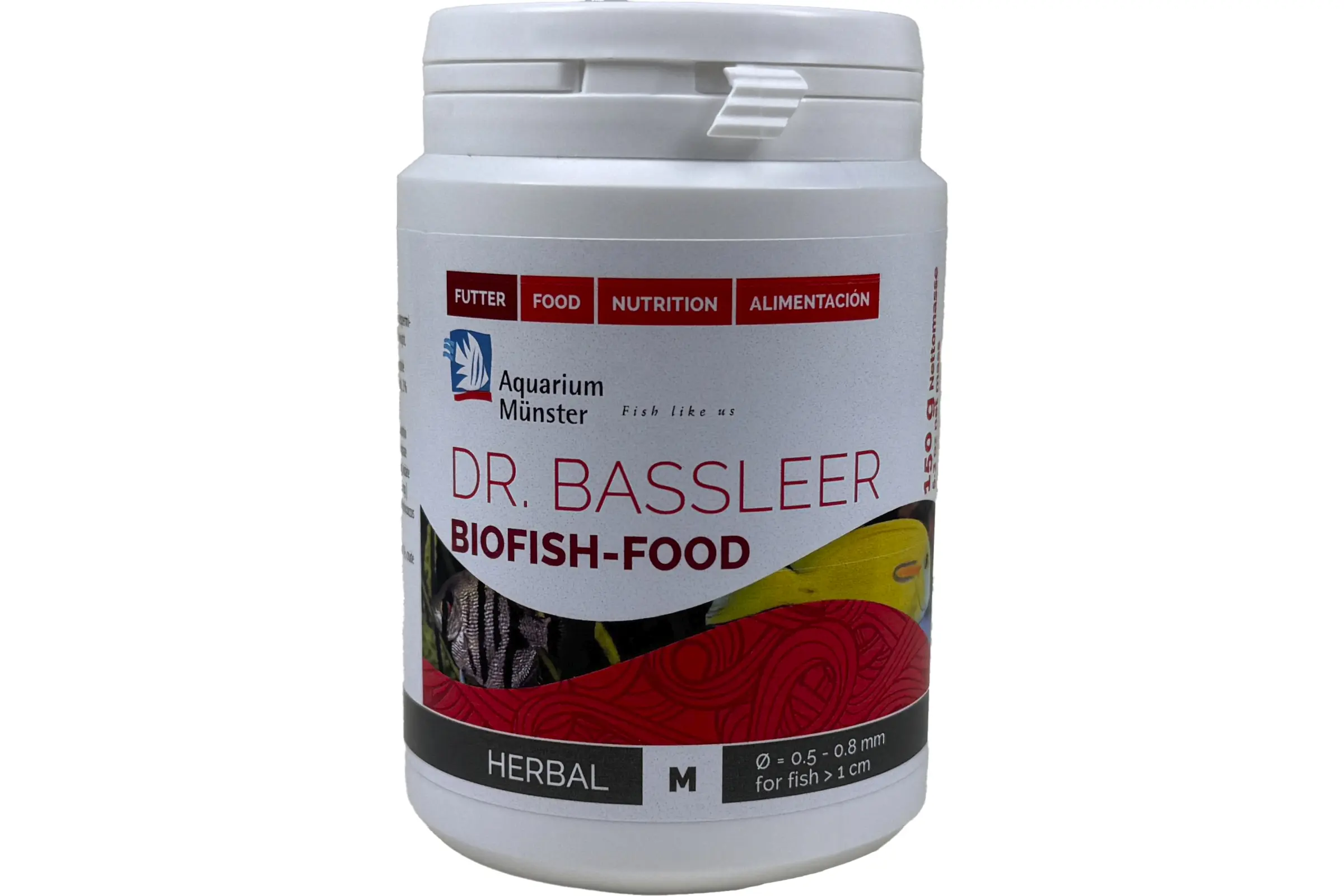 Dose Dr. Bassleer Biofish-Food Herbal M Fischfutter