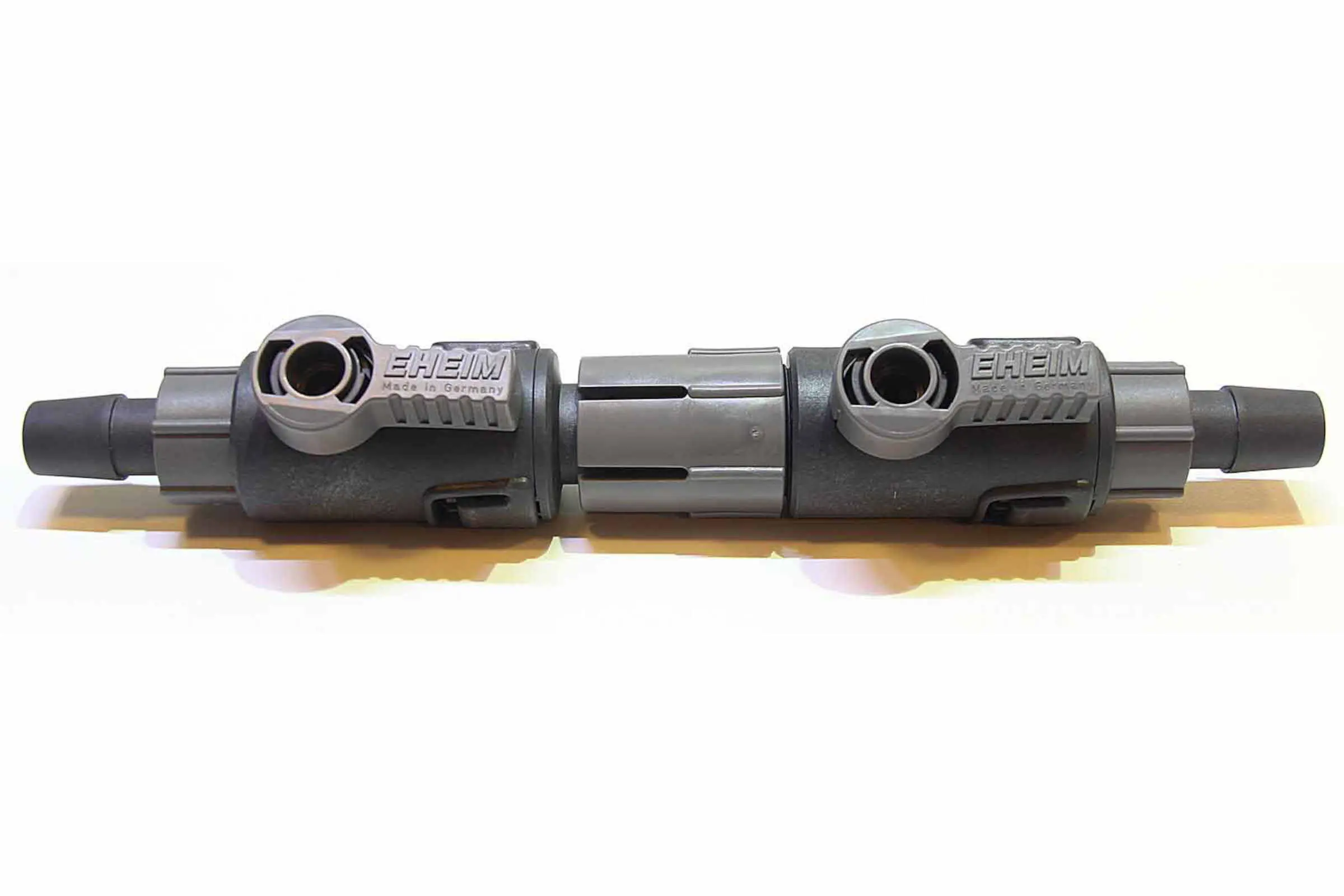 Eheim double robinet avec raccord rapide de déconnexion 19/27 mm
