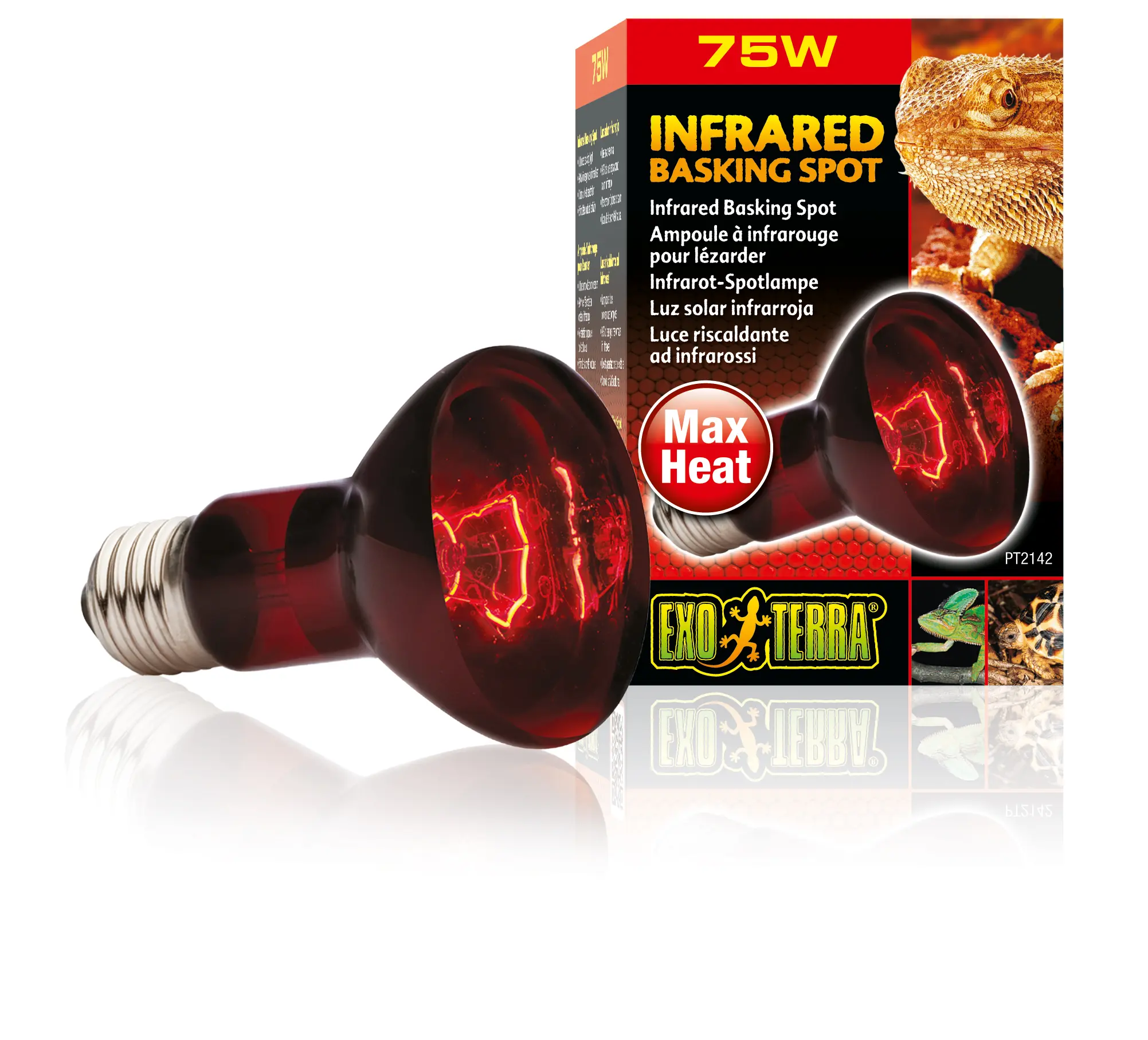 Exo Terra Spot infrarouge Heat GL R20/75 W