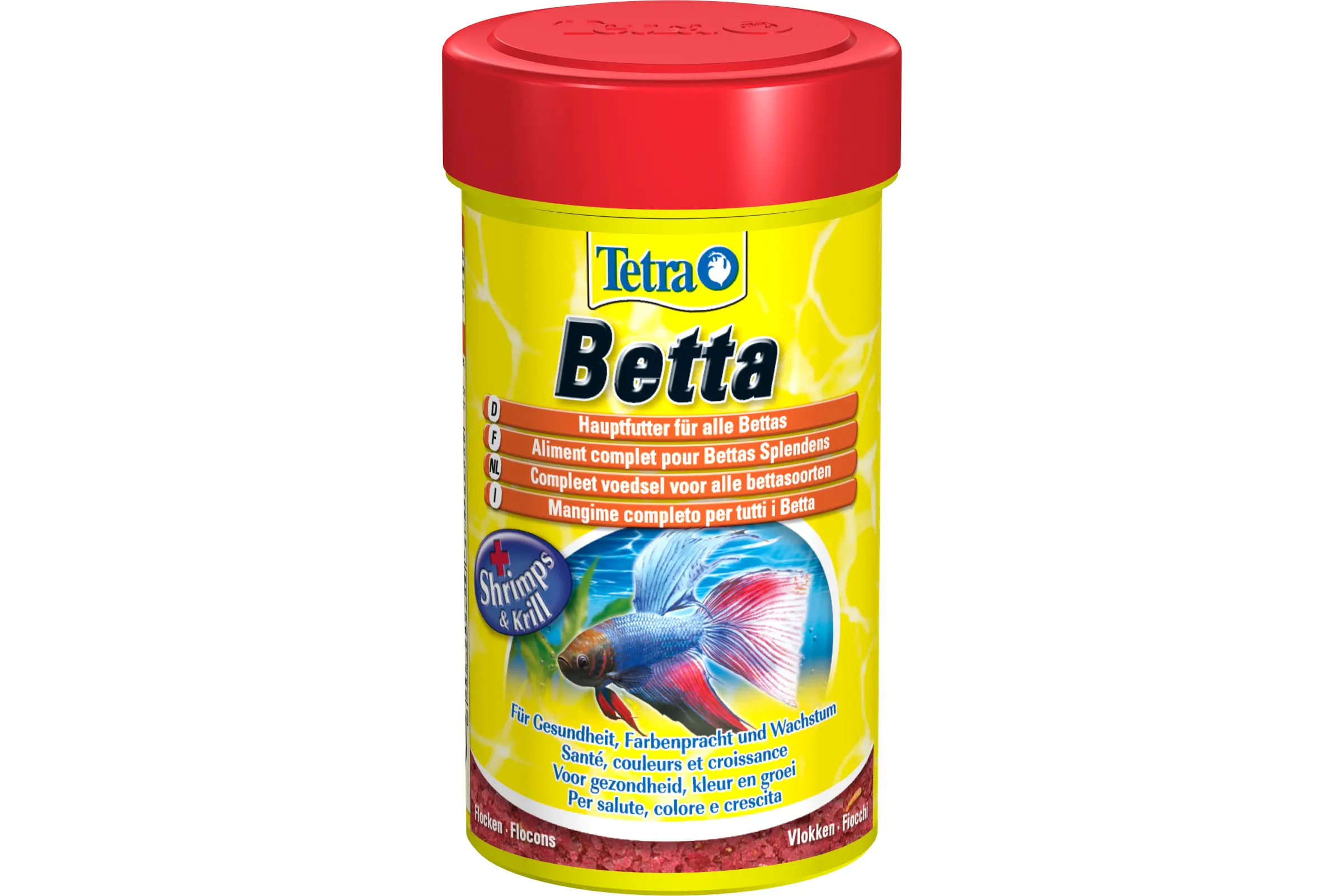 Nourriture pour combattant Tetra Betta, granulés d’aliment principal, 100 ml