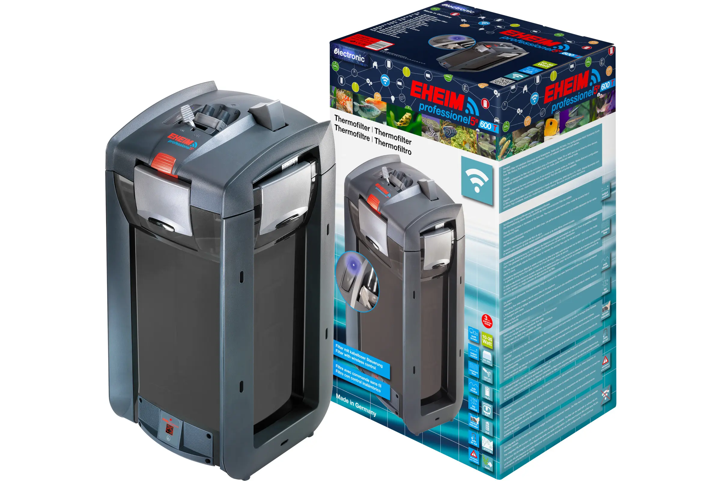 Eheim professionel 5e 600T, filtre extérieur Thermo 
