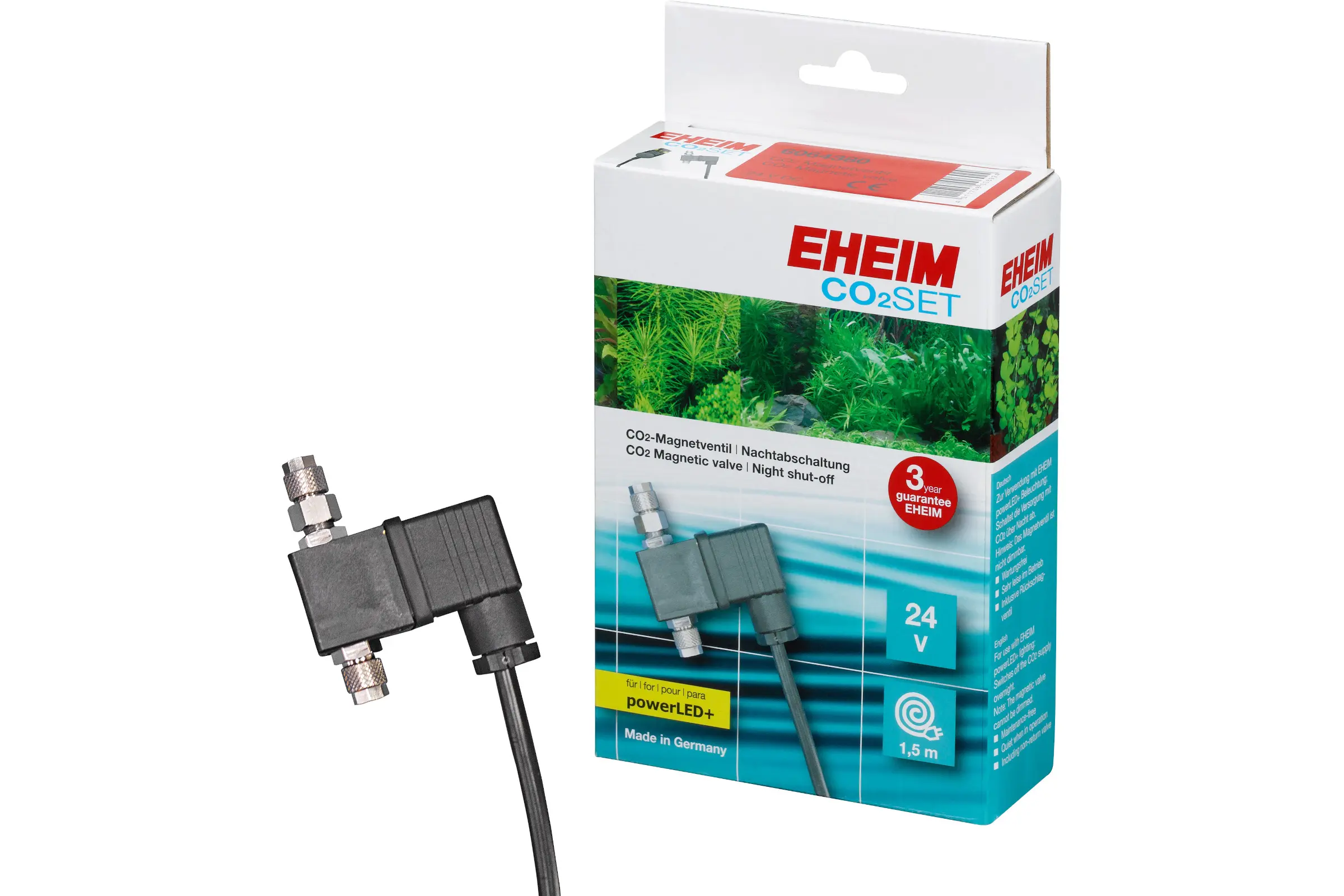 Électrovanne Eheim 24 V avec raccordement à powerLED+