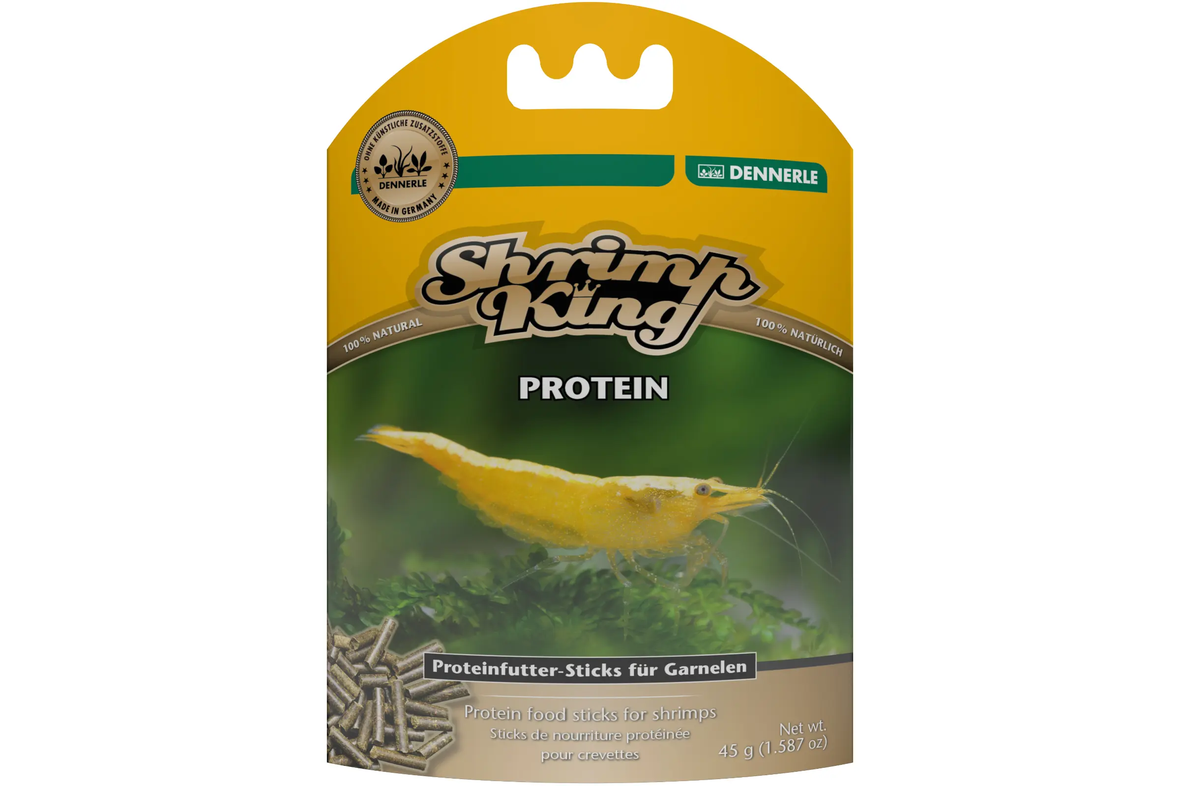 Dennerle Shrimp King Protein, aliment protéiné, 45 g