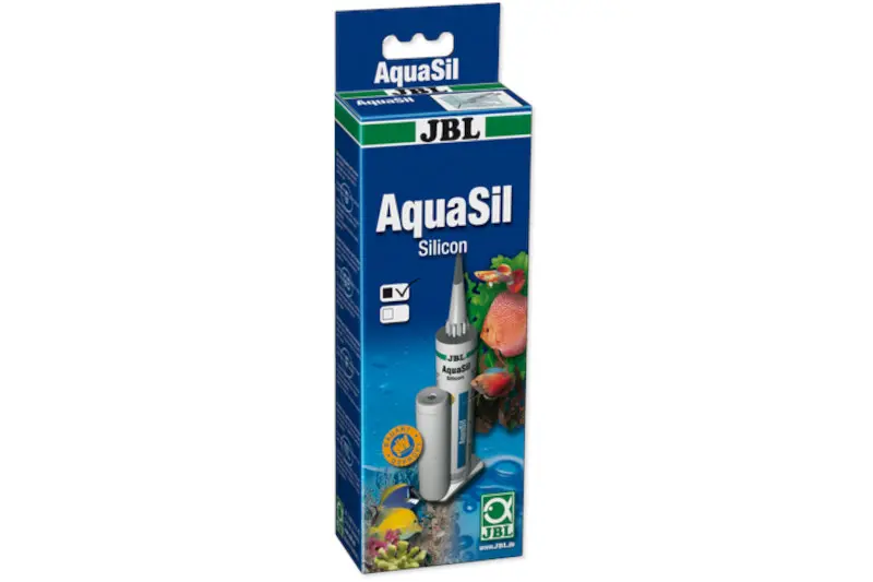 JBL AquaSil noir 310 ml, silicone pour aquarium